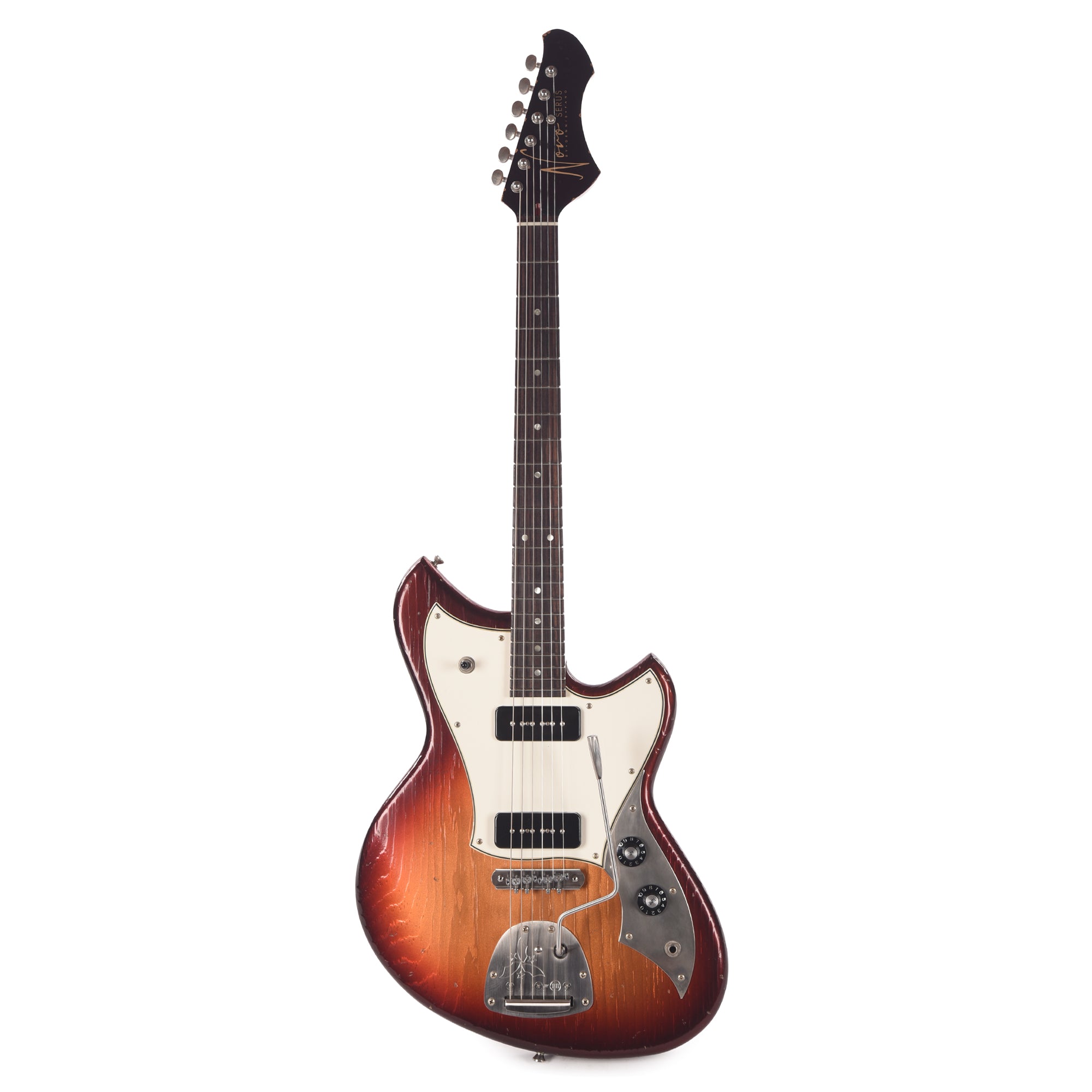 Novo Serus J Mayan Burst Light Distress w/Fralin Pickups (Displayed at NAMM 2026, Signed by Dennis Fano) Electric Guitars / Solid Body