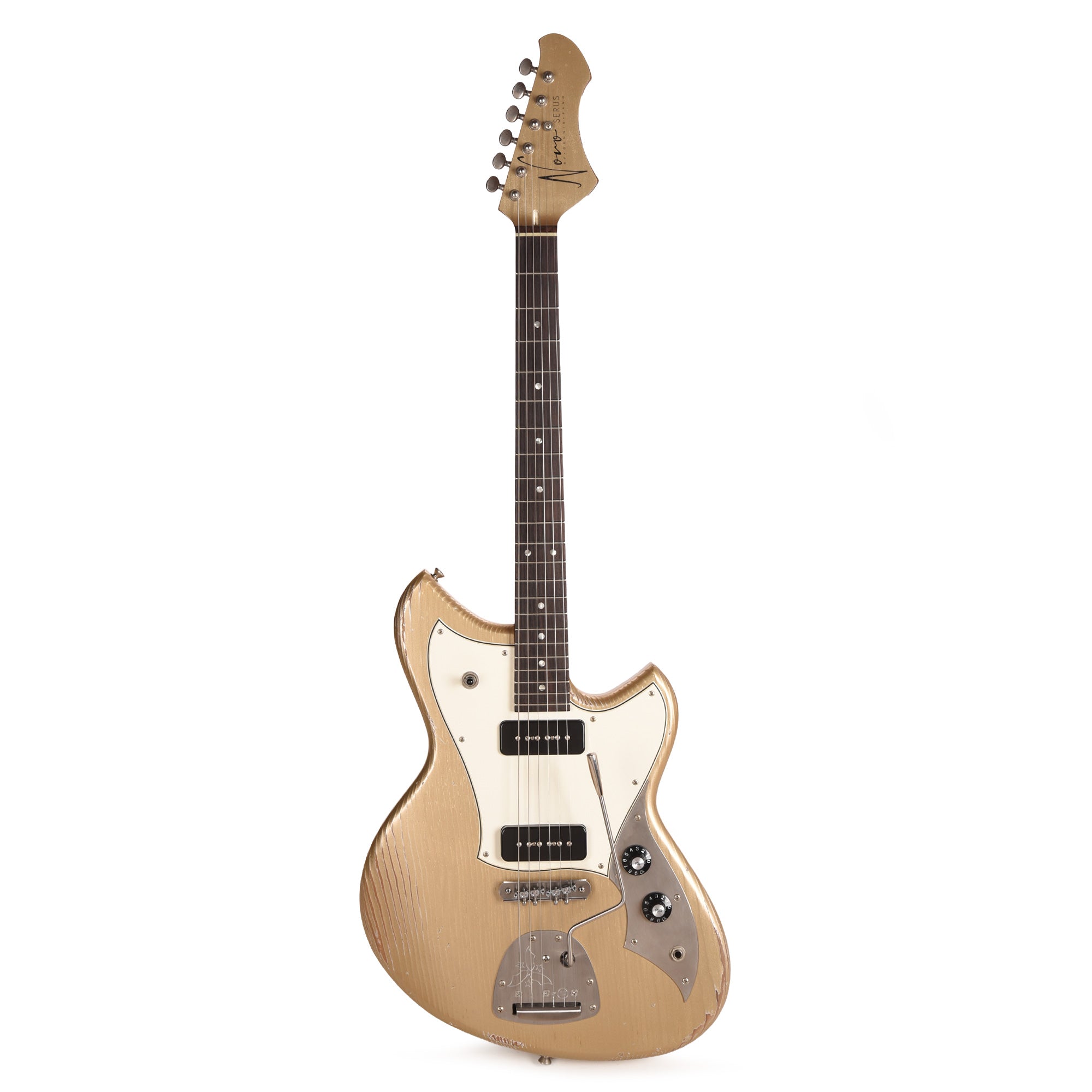 Novo Serus J Medium Distress Shoreline Gold w/Fralin P-90s Electric Guitars / Solid Body