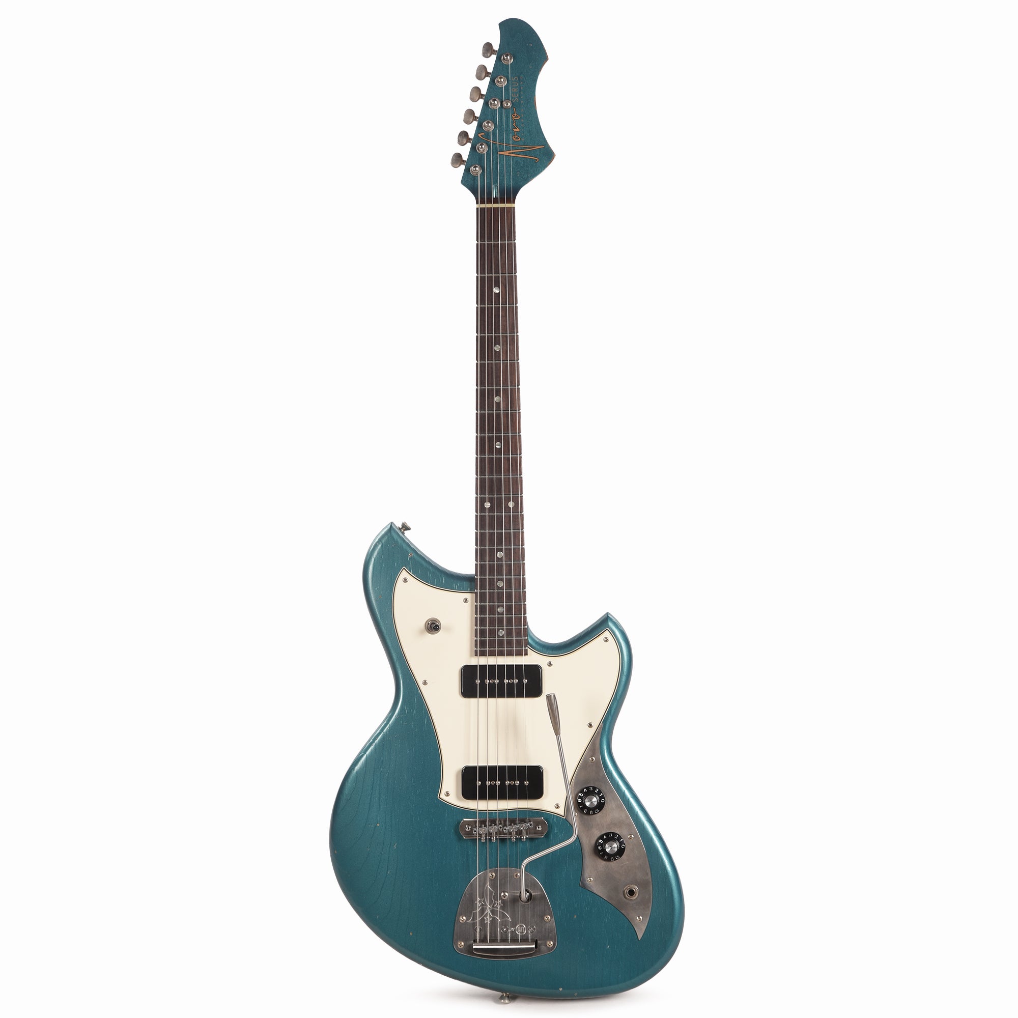 Novo Serus J Ocean Turquoise Light Distress w/Fralin P-90 Pickups Electric Guitars / Solid Body