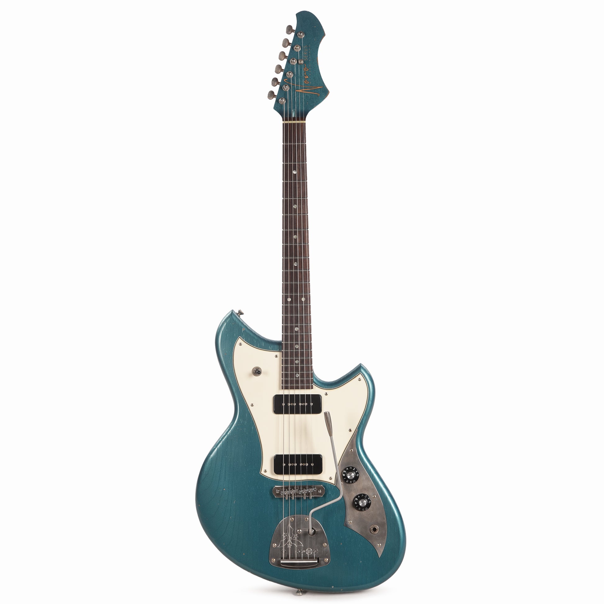 Novo Serus J Ocean Turquoise Light Distress w/Fralin P-90 Pickups Electric Guitars / Solid Body