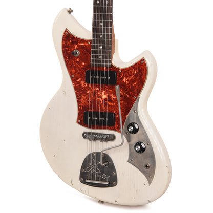 Novo Serus J Olympic White Light Distress w/Fralin P-90 Pickups Electric Guitars / Solid Body