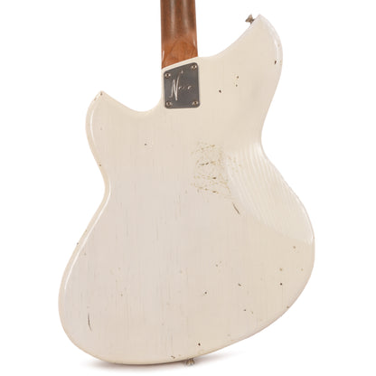 Novo Serus J Olympic White Light Distress w/Fralin P-90 Pickups Electric Guitars / Solid Body