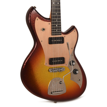 Novo Serus J Sienna Burst Sparkle Extra Light Distress w/Fralin P90s Electric Guitars / Solid Body