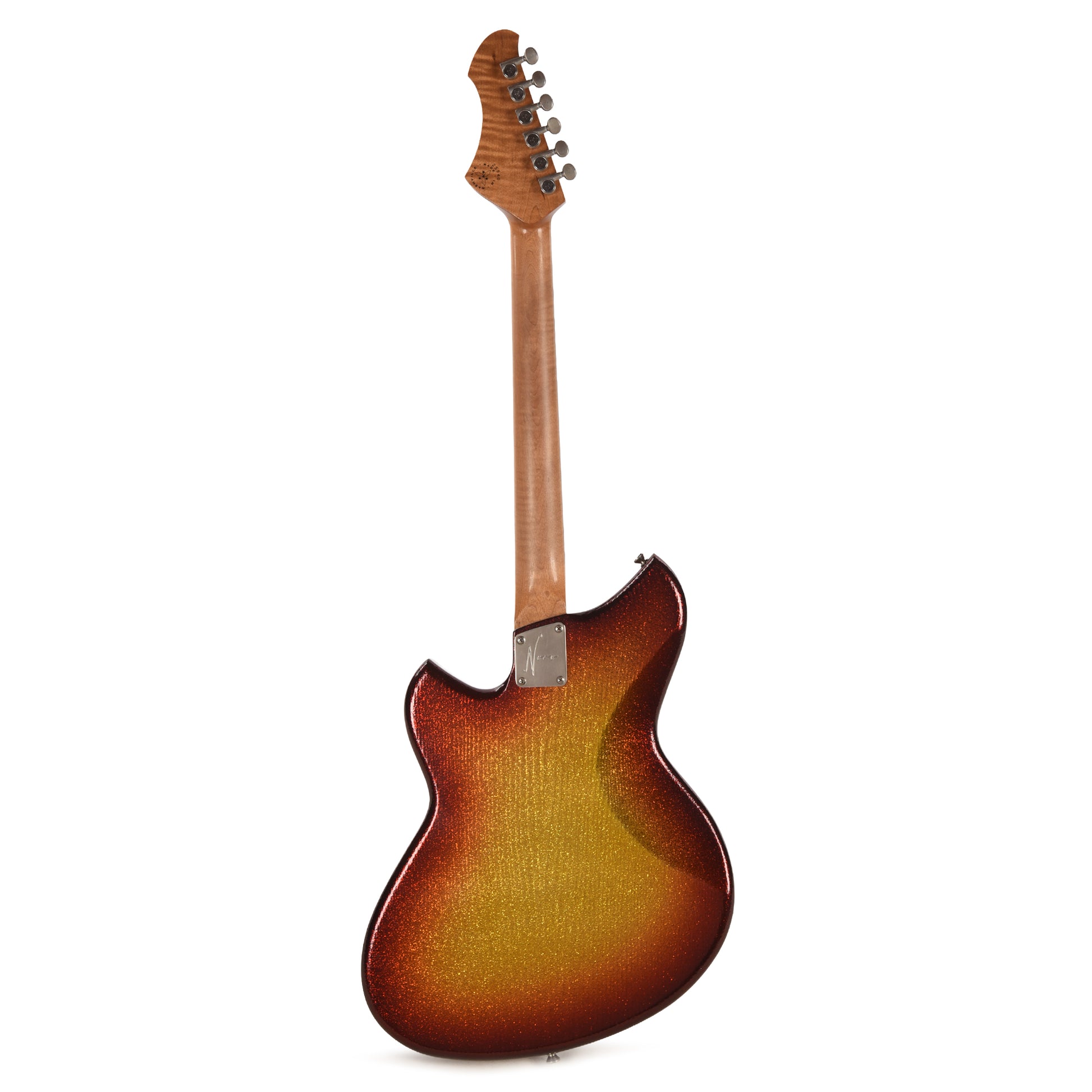Novo Serus J Sienna Burst Sparkle Extra Light Distress w/Fralin P90s Electric Guitars / Solid Body