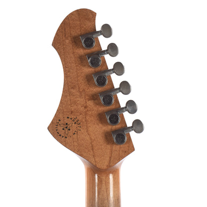 Novo Serus J Toasted Marshallow Burst Light Distress w/Fralin Pure PAF Humbuckers & Matching Pickguard Electric Guitars / Solid Body