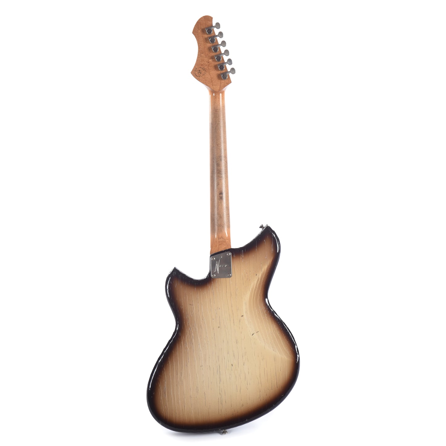 Novo Serus J Toasted Marshallow Burst Light Distress w/Fralin Pure PAF Humbuckers & Matching Pickguard Electric Guitars / Solid Body