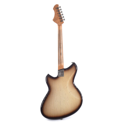 Novo Serus J Toasted Marshallow Burst Light Distress w/Fralin Pure PAF Humbuckers & Matching Pickguard Electric Guitars / Solid Body