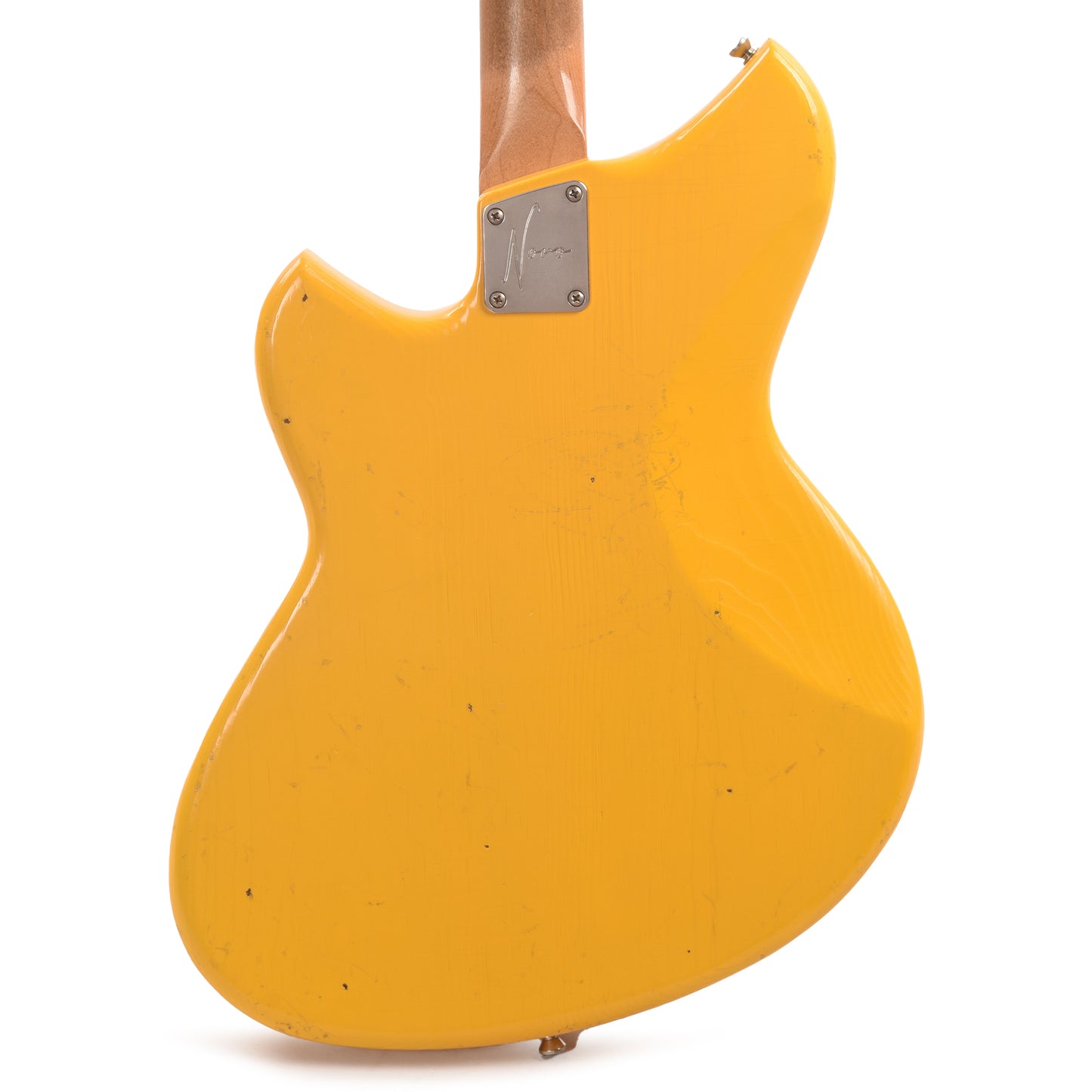 Novo Serus J Vandalism Yellow Light Distress w/Fralin P-90 Pickups Electric Guitars / Solid Body