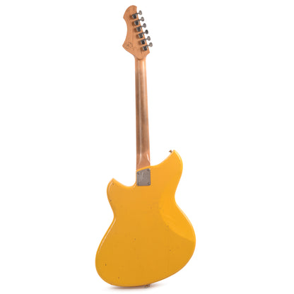 Novo Serus J Vandalism Yellow Light Distress w/Fralin P-90 Pickups Electric Guitars / Solid Body
