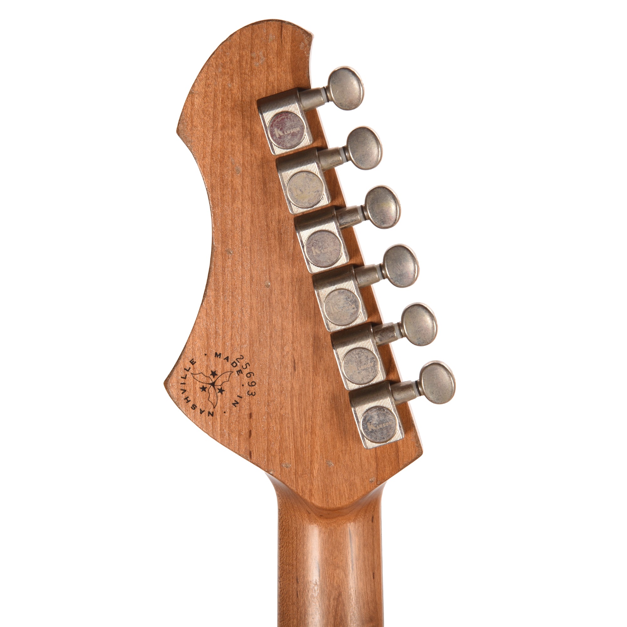 Novo Serus J Vandalism Yellow Over '64 3-Tone Burst Distress w/Fralin P-90 Pickups Electric Guitars / Solid Body