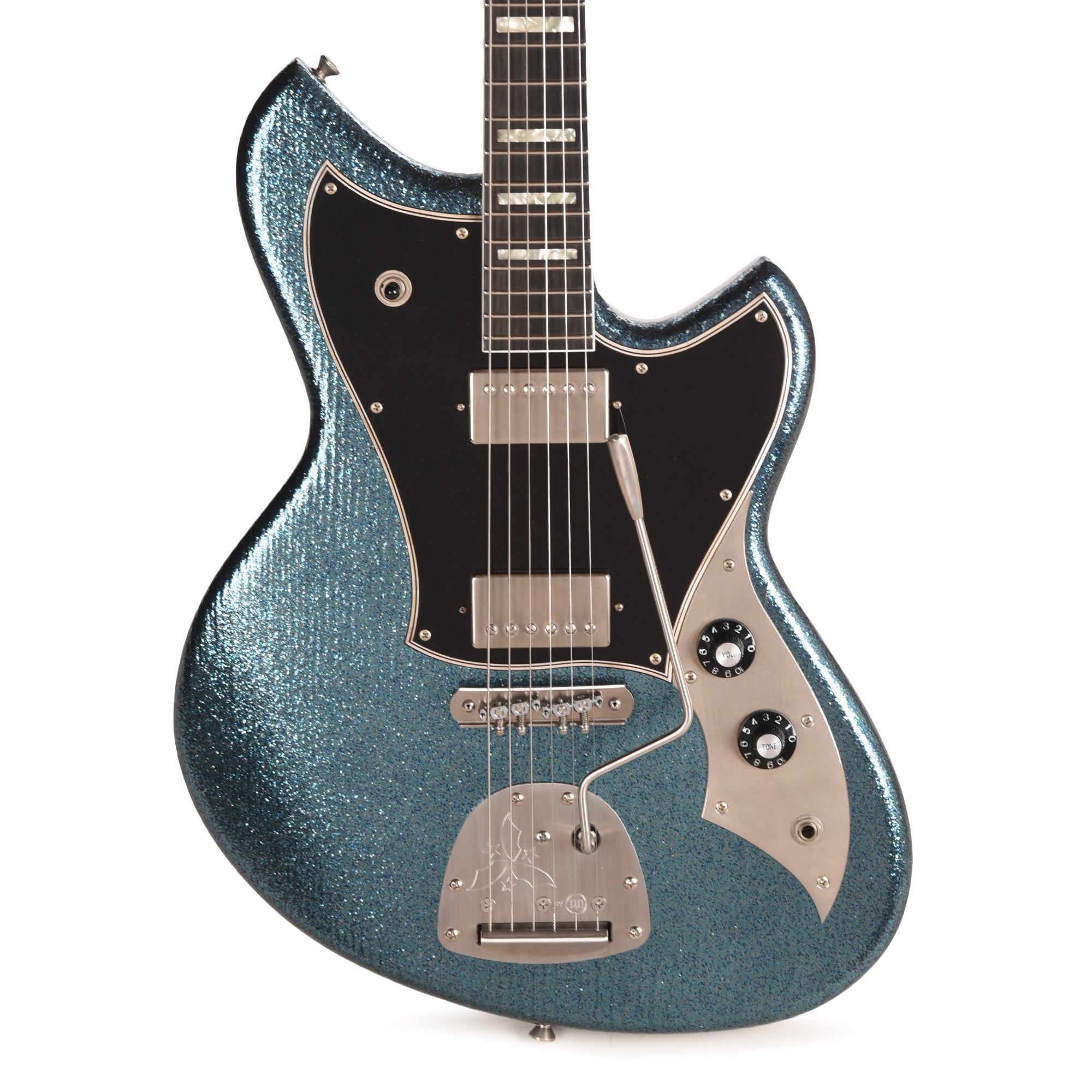 Novo Serus JHH Extra Light Distress Merman Sparkle w/Fralin Pure PAF Humbuckers Electric Guitars / Solid Body