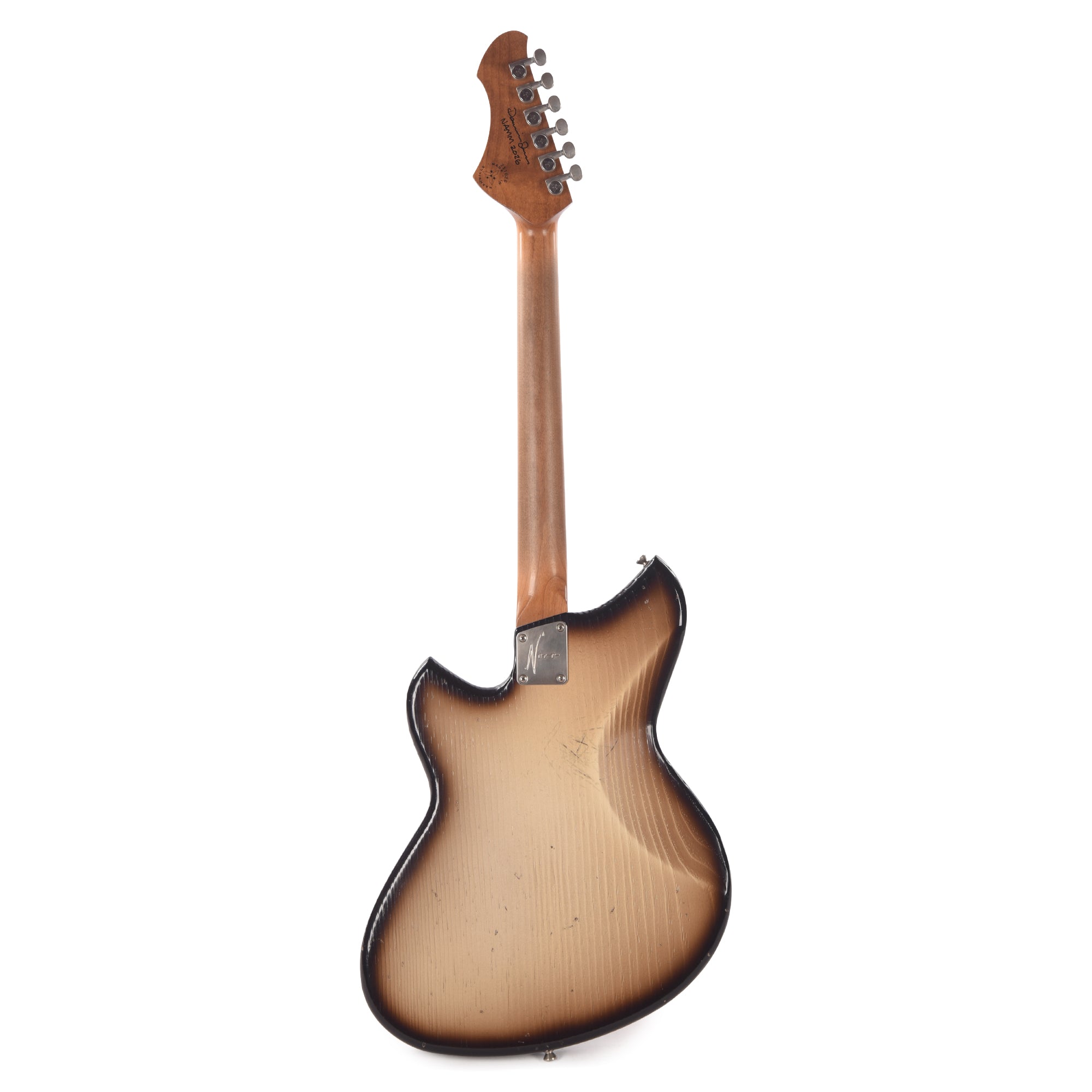 Novo Serus JHH Toasted Marshmallow Light Distress w/Lollartron Pickups (Displayed at NAMM 2026, Signed by Dennis Fano) Electric Guitars / Solid Body