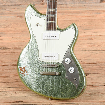 Novo Serus P2 Coke Bottle Green Sparkle Electric Guitars / Solid Body