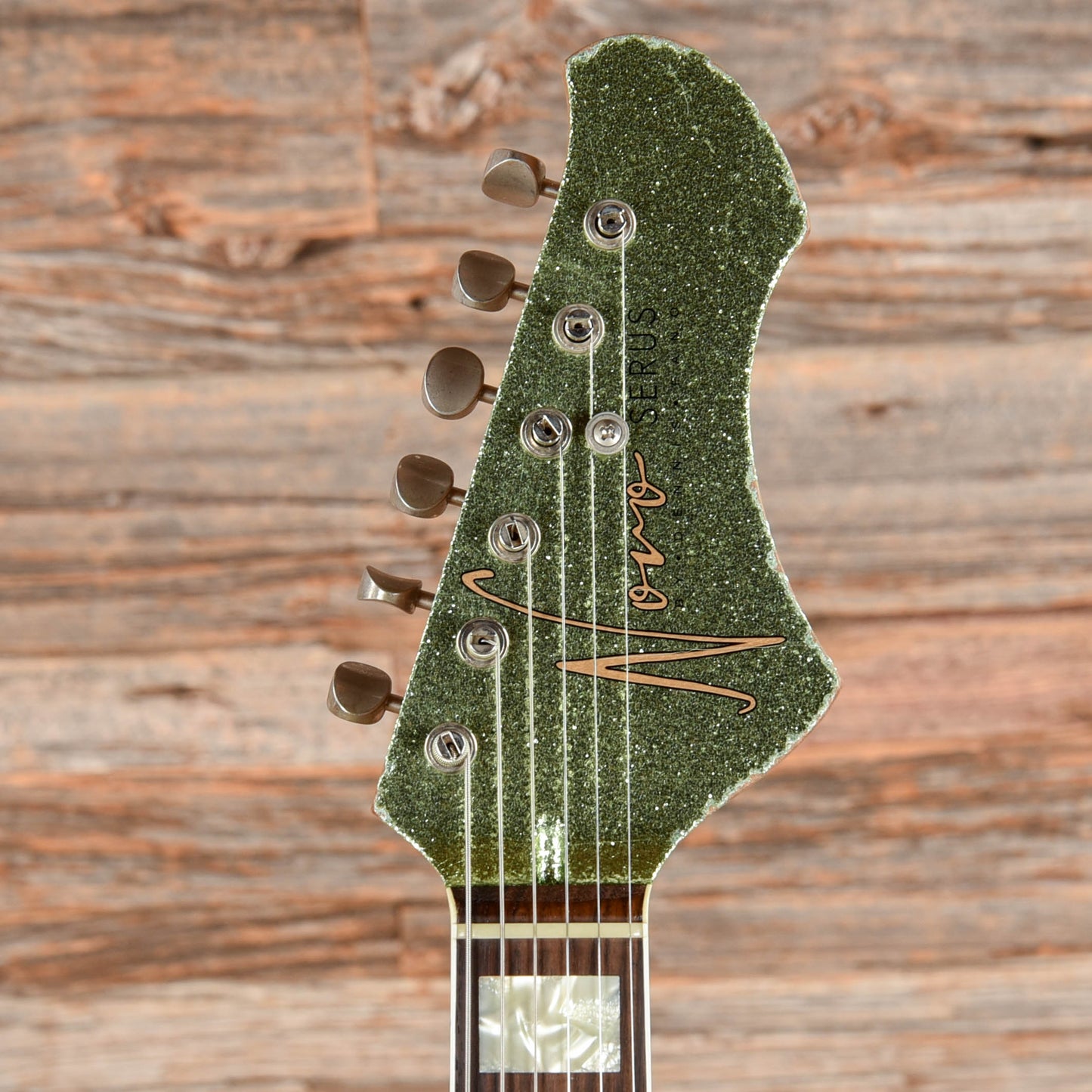 Novo Serus P2 Coke Bottle Green Sparkle Electric Guitars / Solid Body