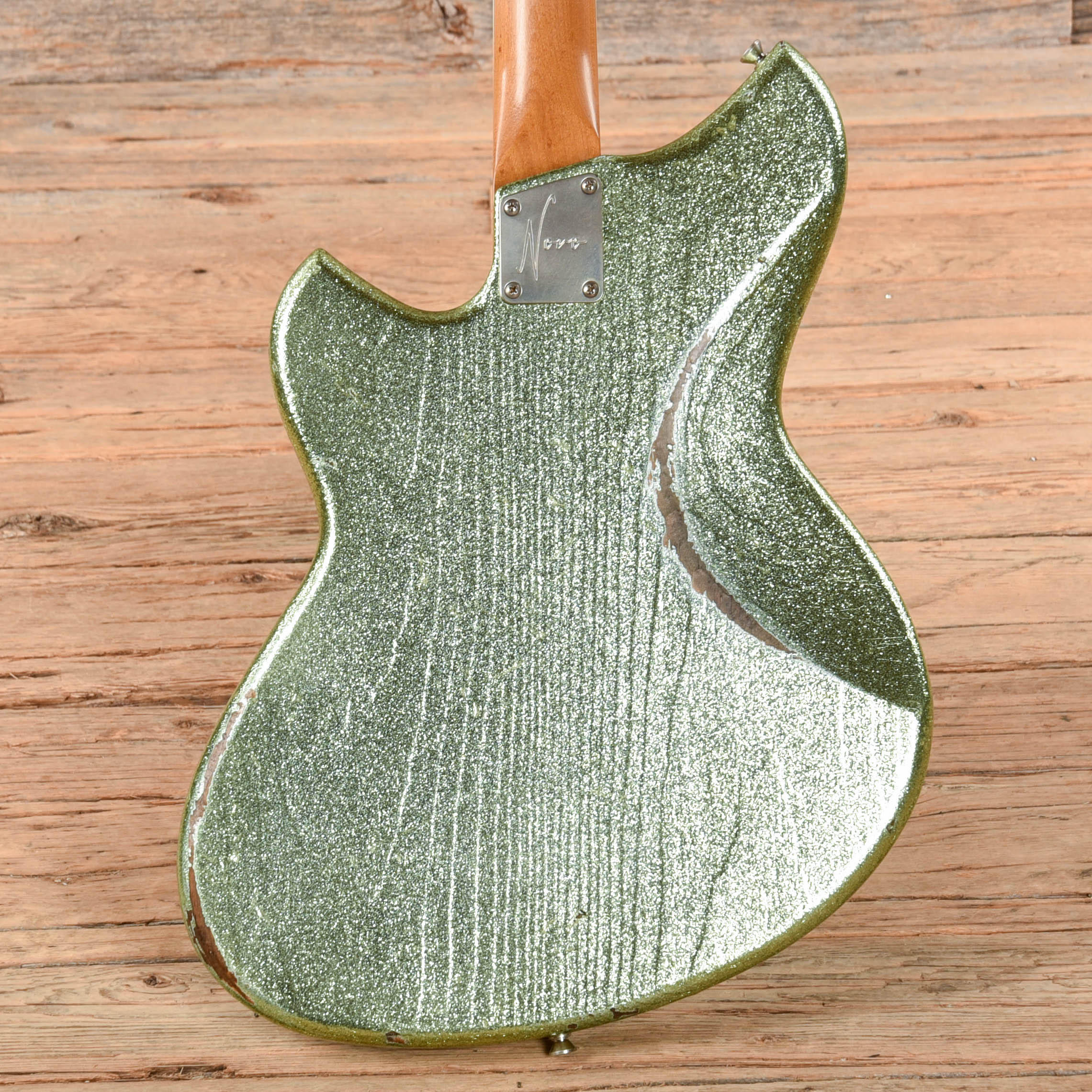 Novo Serus P2 Coke Bottle Green Sparkle Electric Guitars / Solid Body
