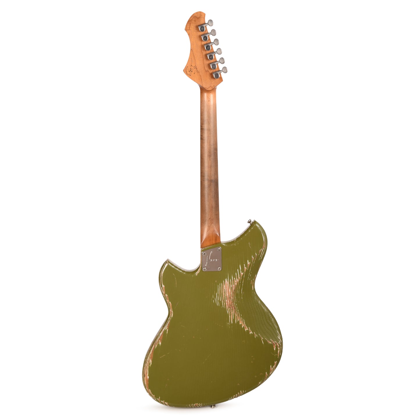 Novo Serus P2 Medium Distress Uffington Green w/Novo Gold Foils by Lollar Electric Guitars / Solid Body