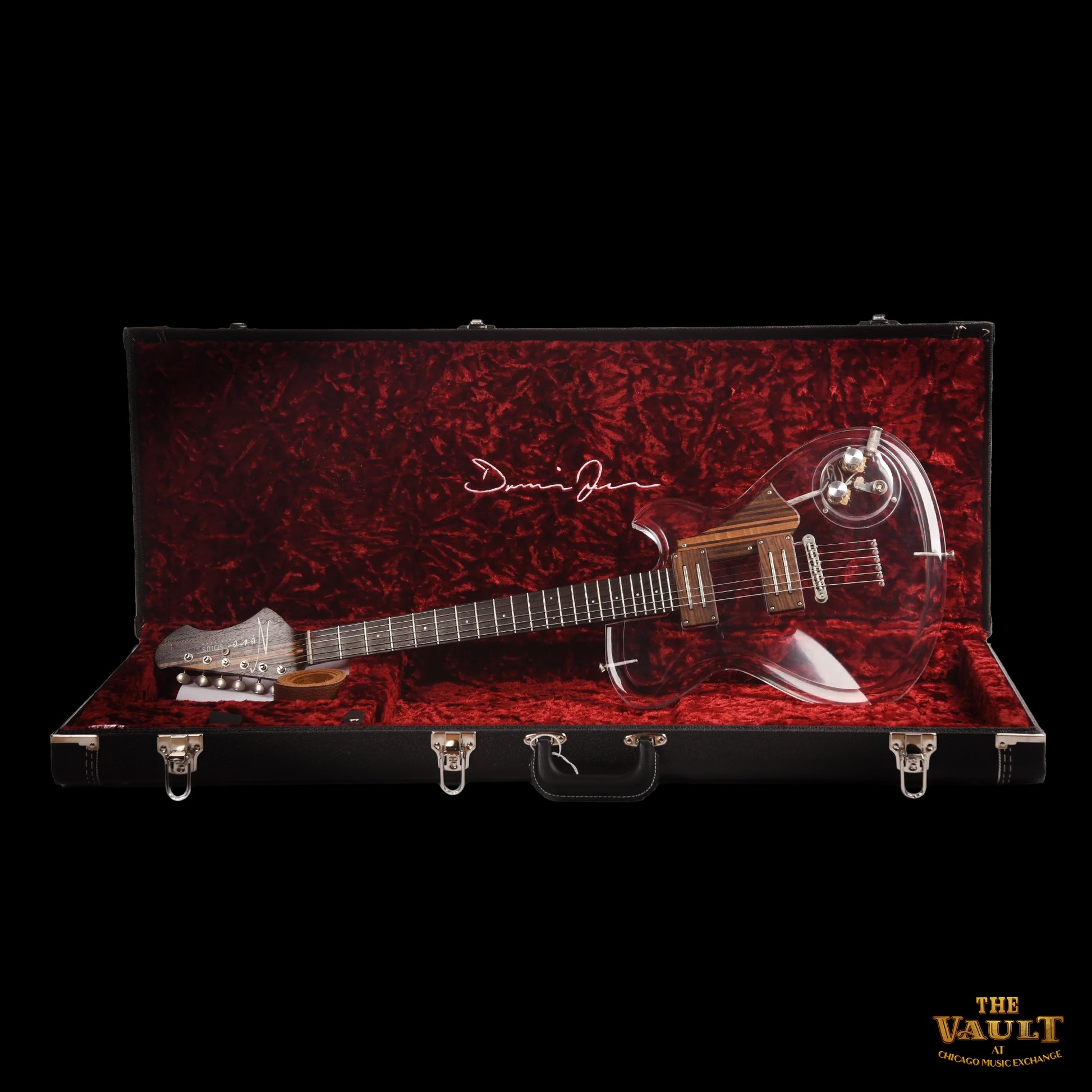 Novo Signature Solus H2 Acrylic Body w/Lollar Custom dB Pickups Electric Guitars / Solid Body