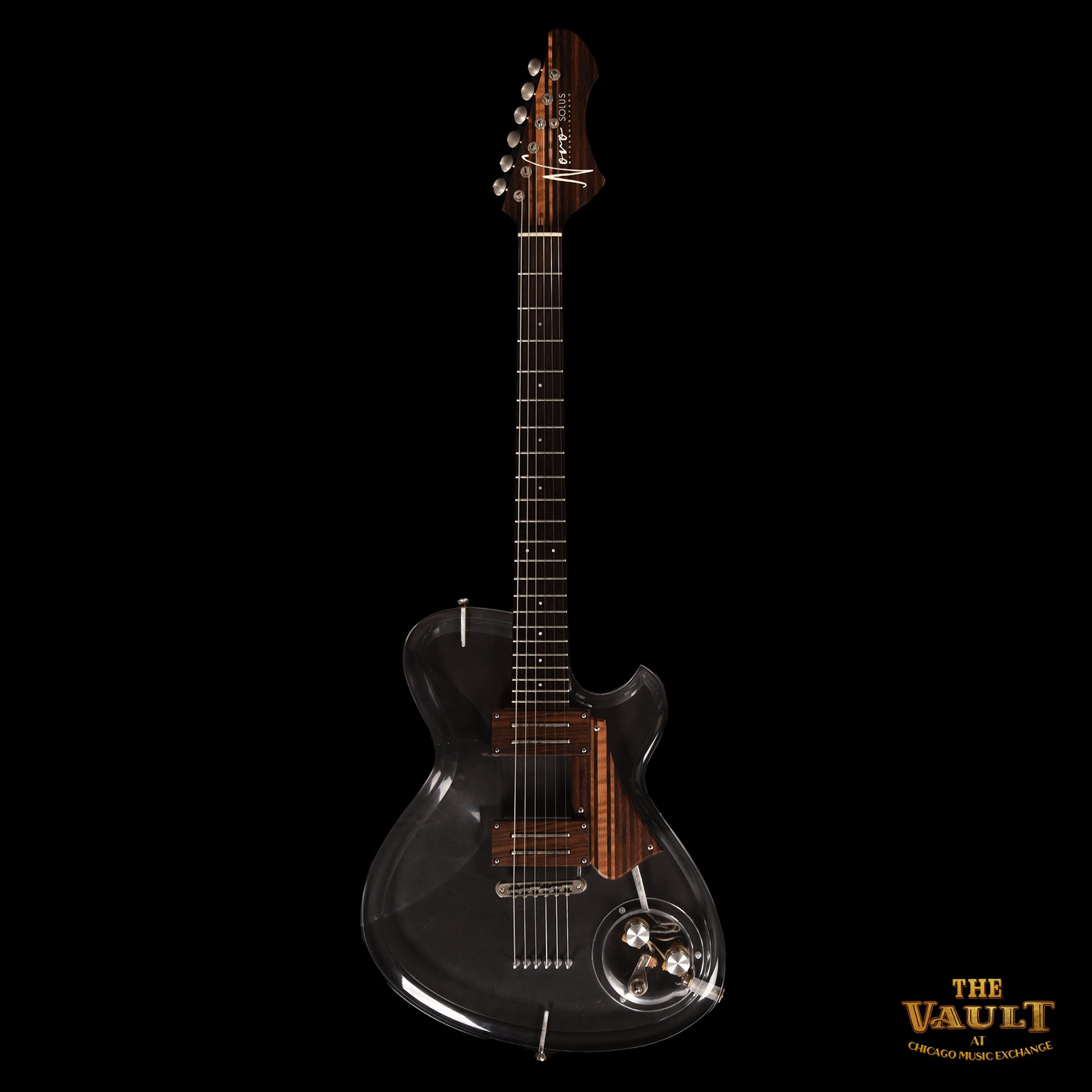 Novo Signature Solus H2 Acrylic Body w/Lollar Custom dB Pickups Electric Guitars / Solid Body