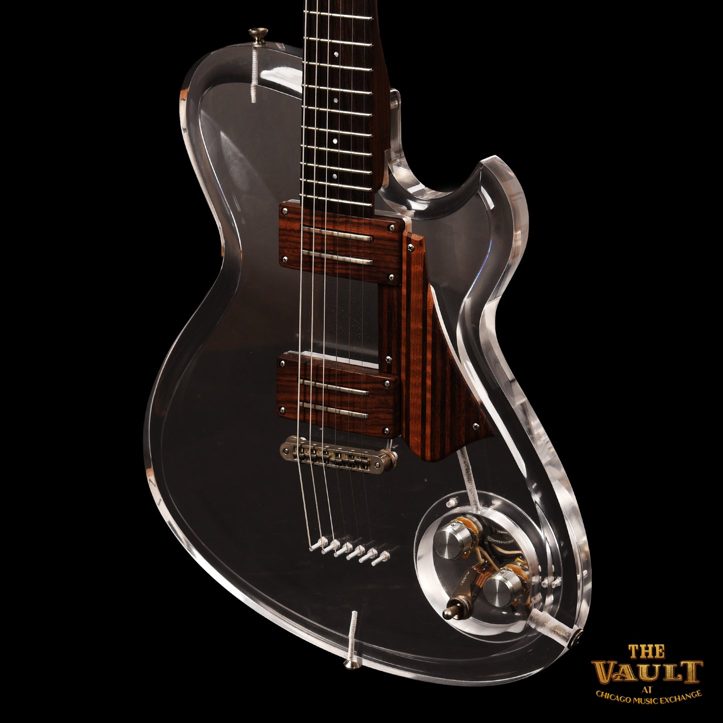 Novo Signature Solus H2 Acrylic Body w/Lollar Custom dB Pickups Electric Guitars / Solid Body