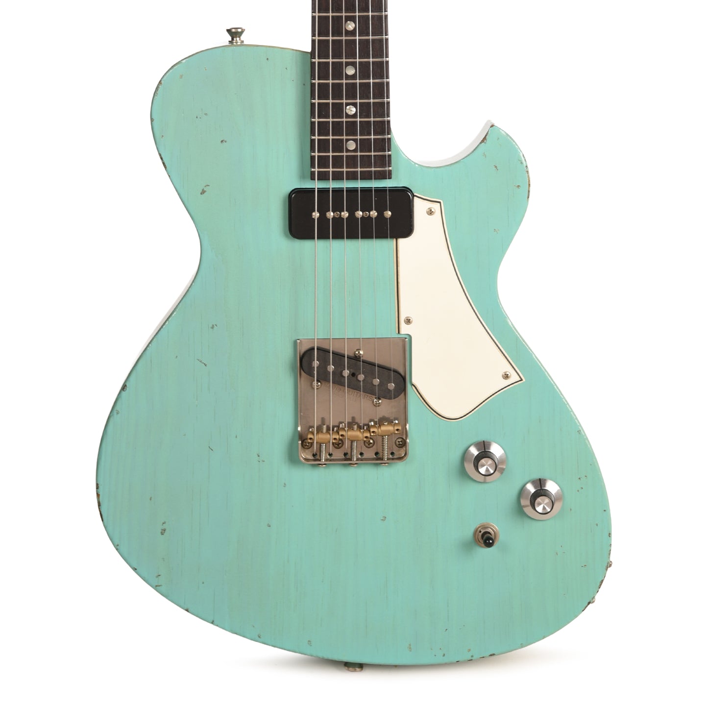 Novo Solus F2 Foam Mary Kaye Light Distress w/Fralin Tele Pickup & P90 Electric Guitars / Solid Body