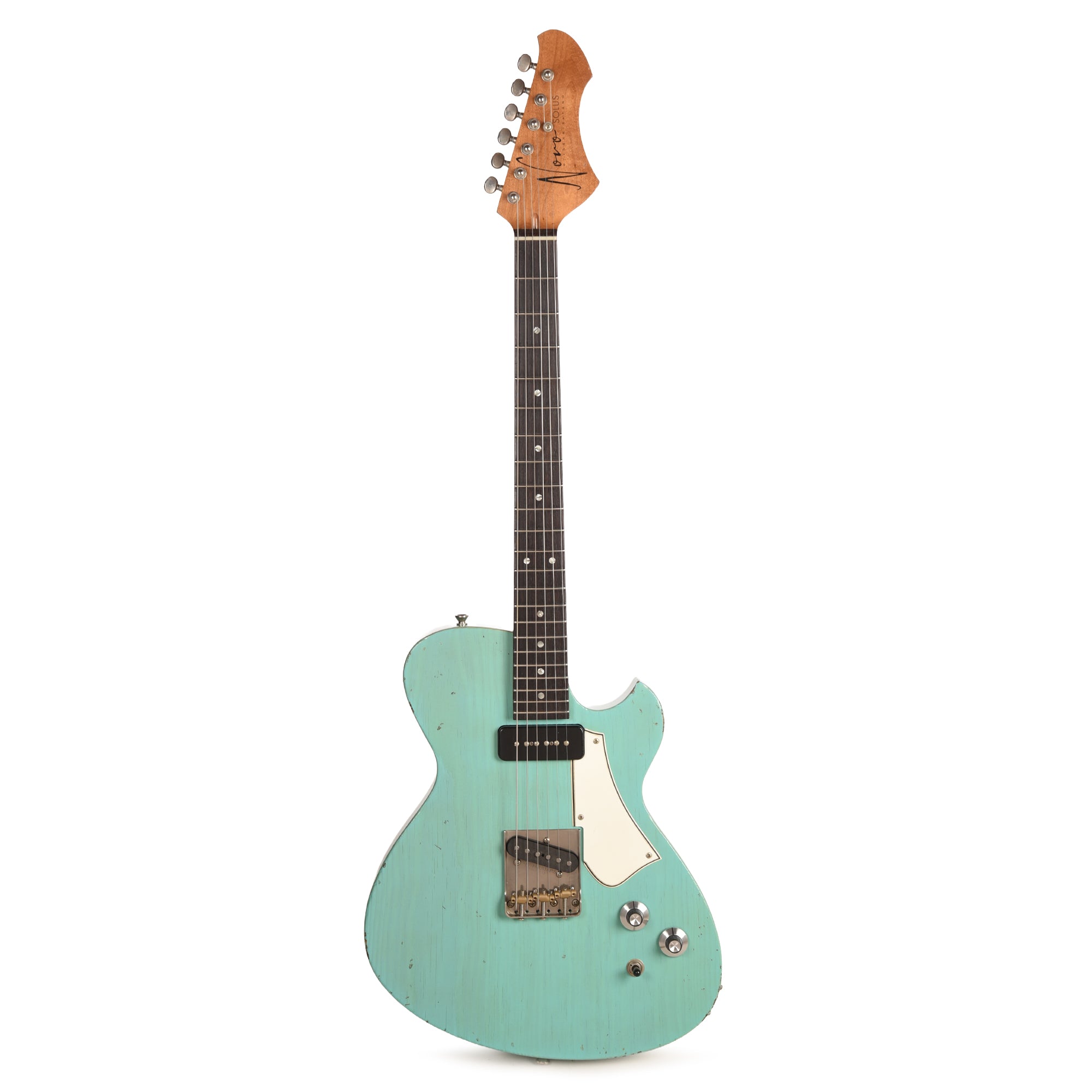 Novo Solus F2 Foam Mary Kaye Light Distress w/Fralin Tele Pickup & P90 Electric Guitars / Solid Body