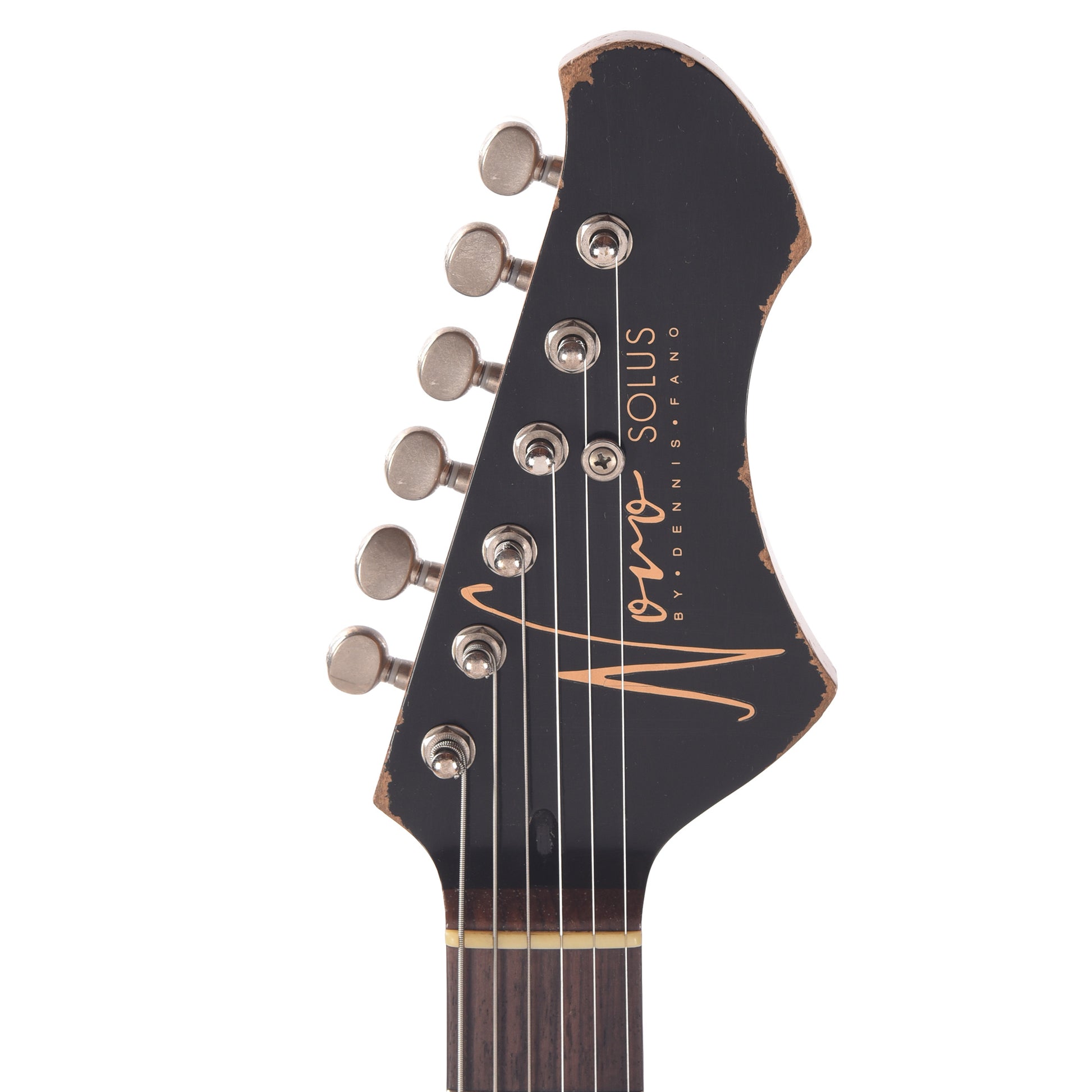 Novo Solus H2 Medium Distress Uffington Burst w/Fralin Pure PAF Humbuckers Electric Guitars / Solid Body