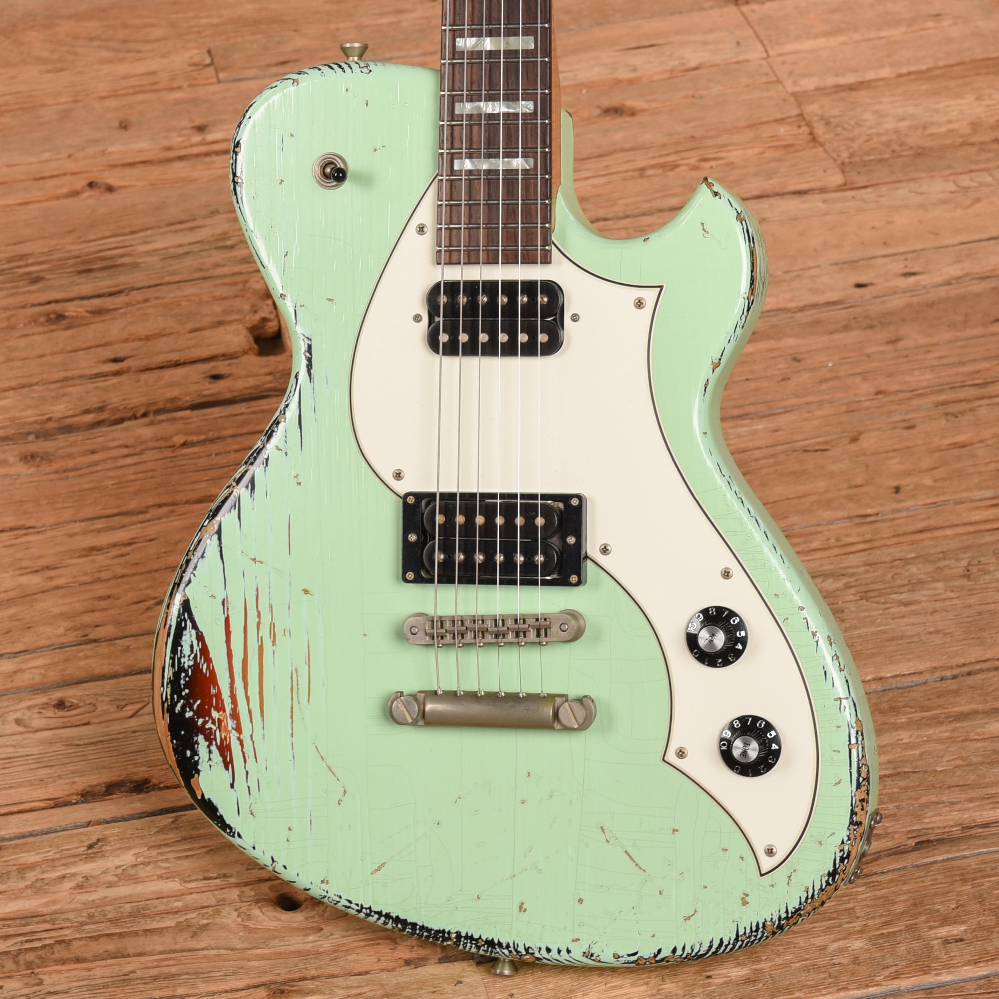 Novo Solus H2 Surf Green 2023 Electric Guitars / Solid Body
