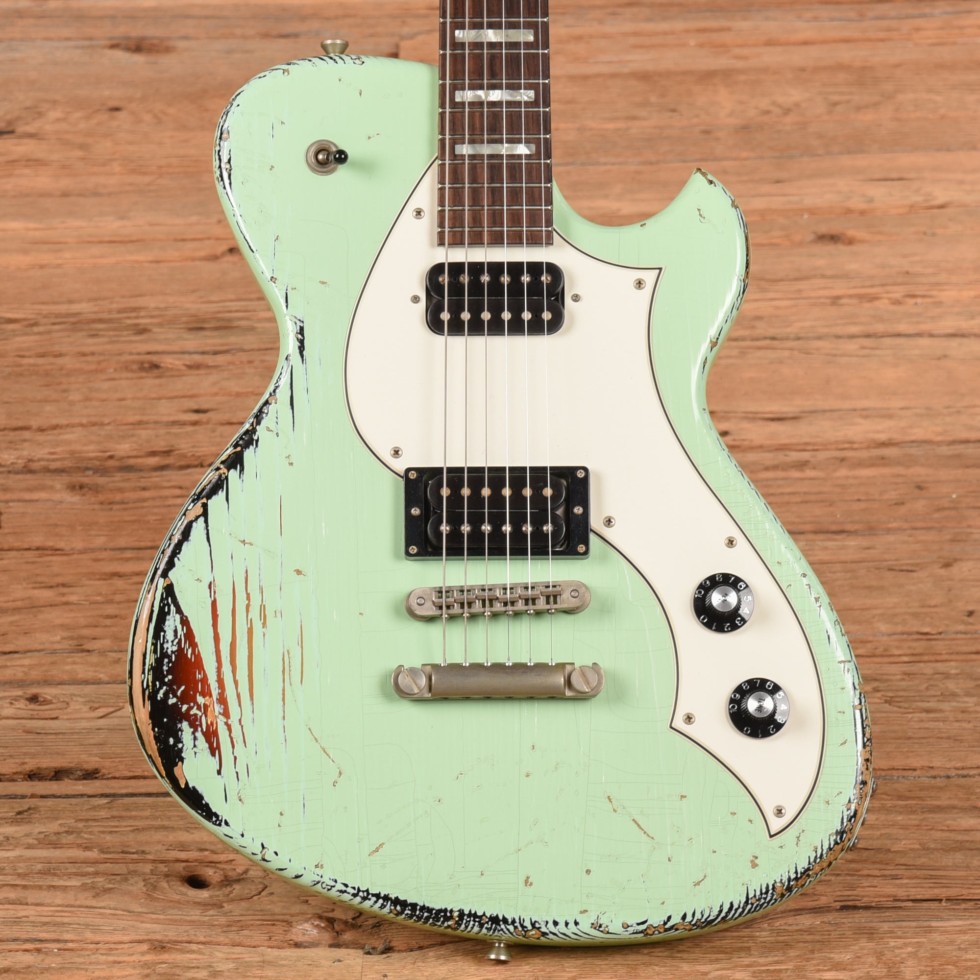 Novo Solus H2 Surf Green 2023 Electric Guitars / Solid Body