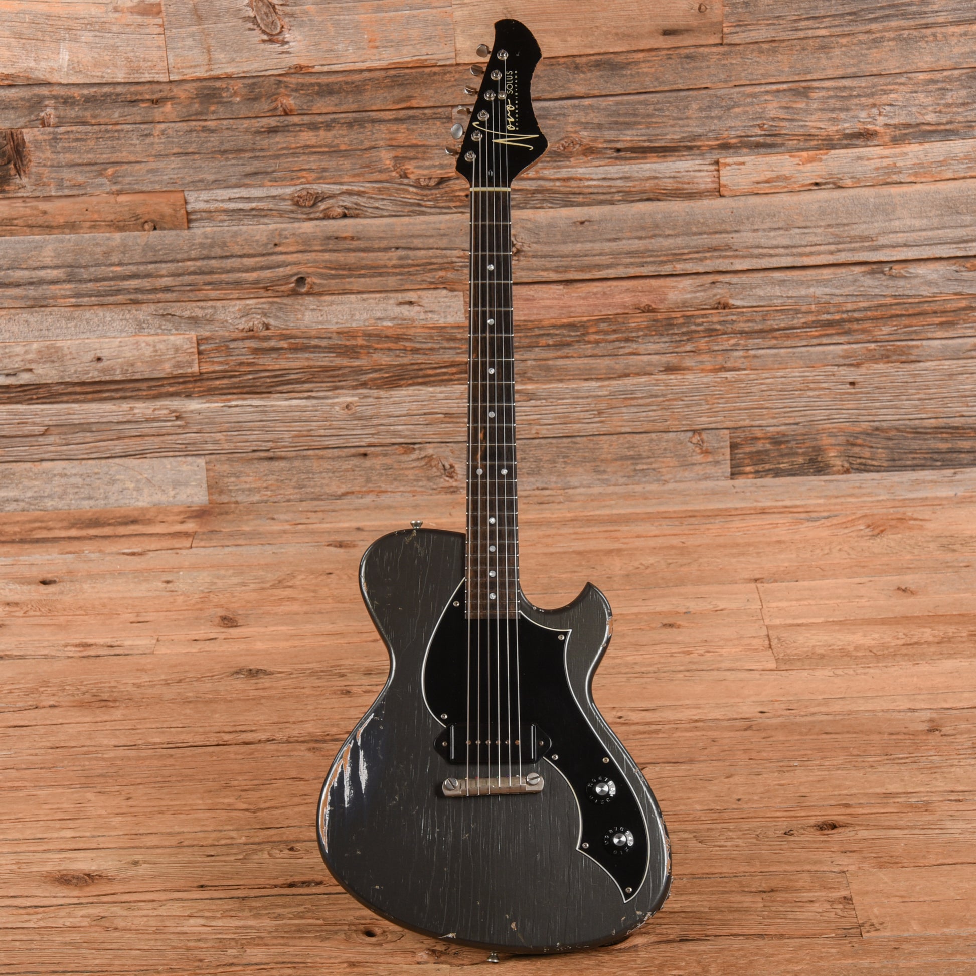 Novo Solus M1 Charcoal Frost 2023 Electric Guitars / Solid Body
