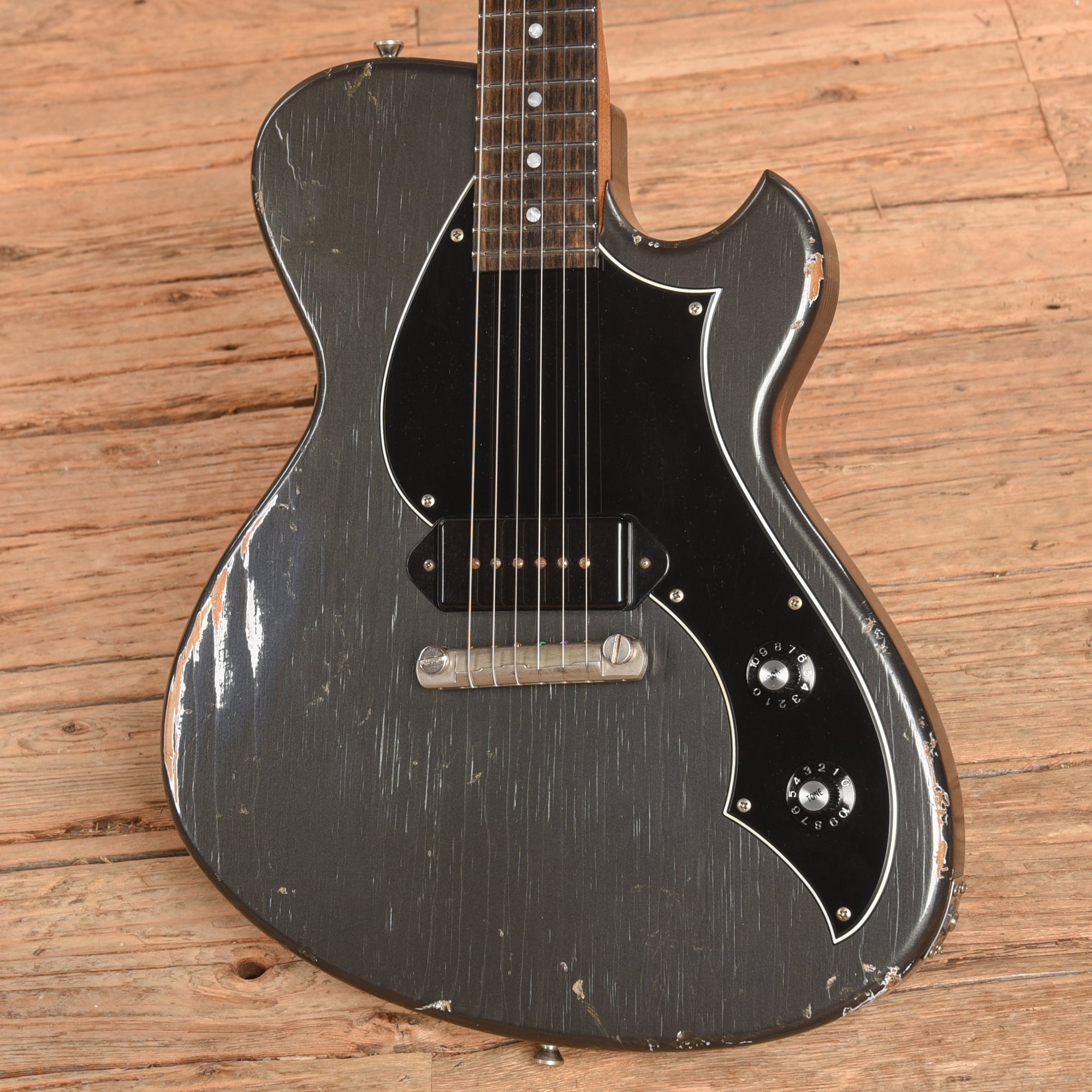 Novo Solus M1 Charcoal Frost 2023 Electric Guitars / Solid Body