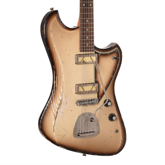 Novo Voltur J Medium Distress Toasted Marshmallow w/Novo Gold Foils by Lollar Electric Guitars / Solid Body