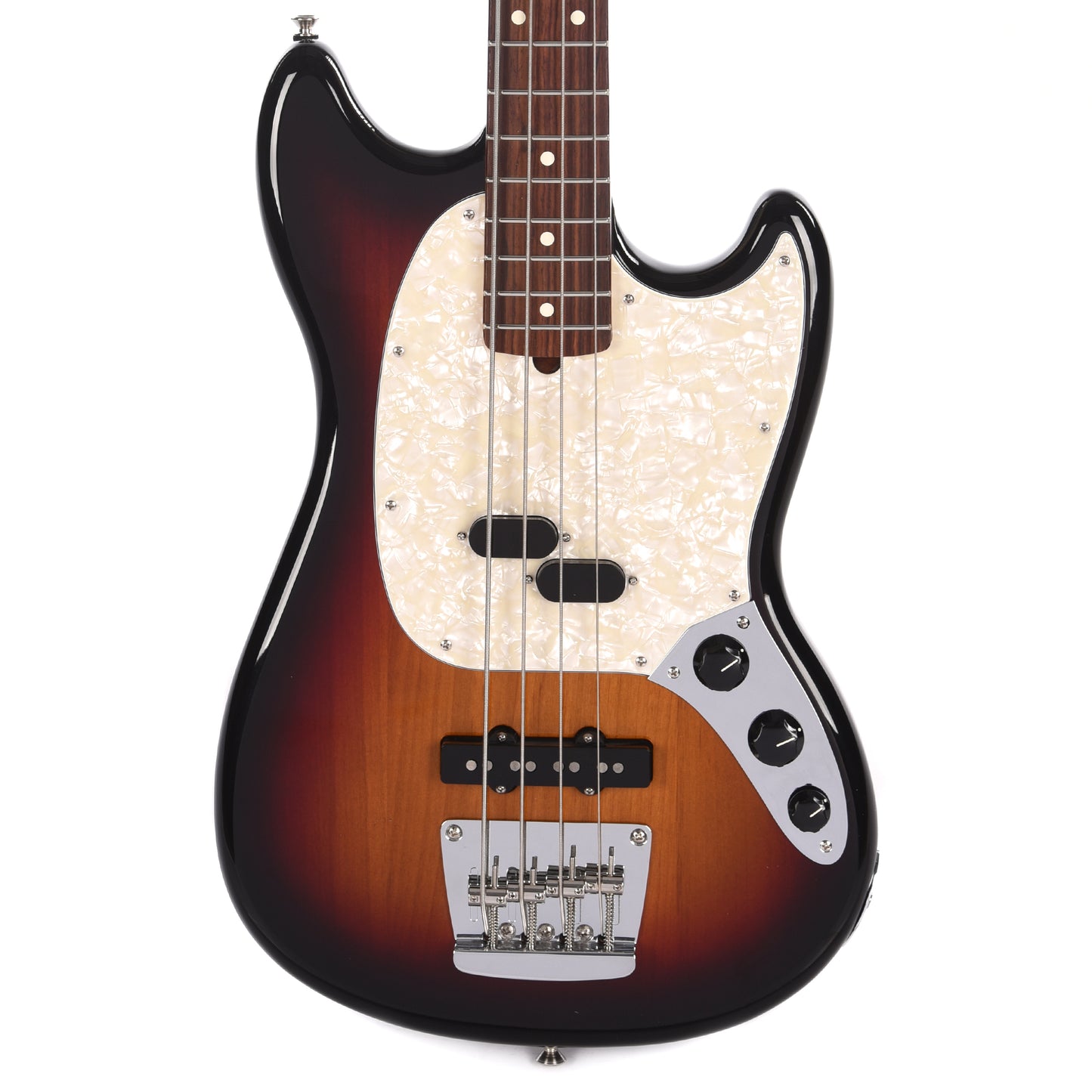 Fender American Performer Mustang Bass 3-Color Sunburst
