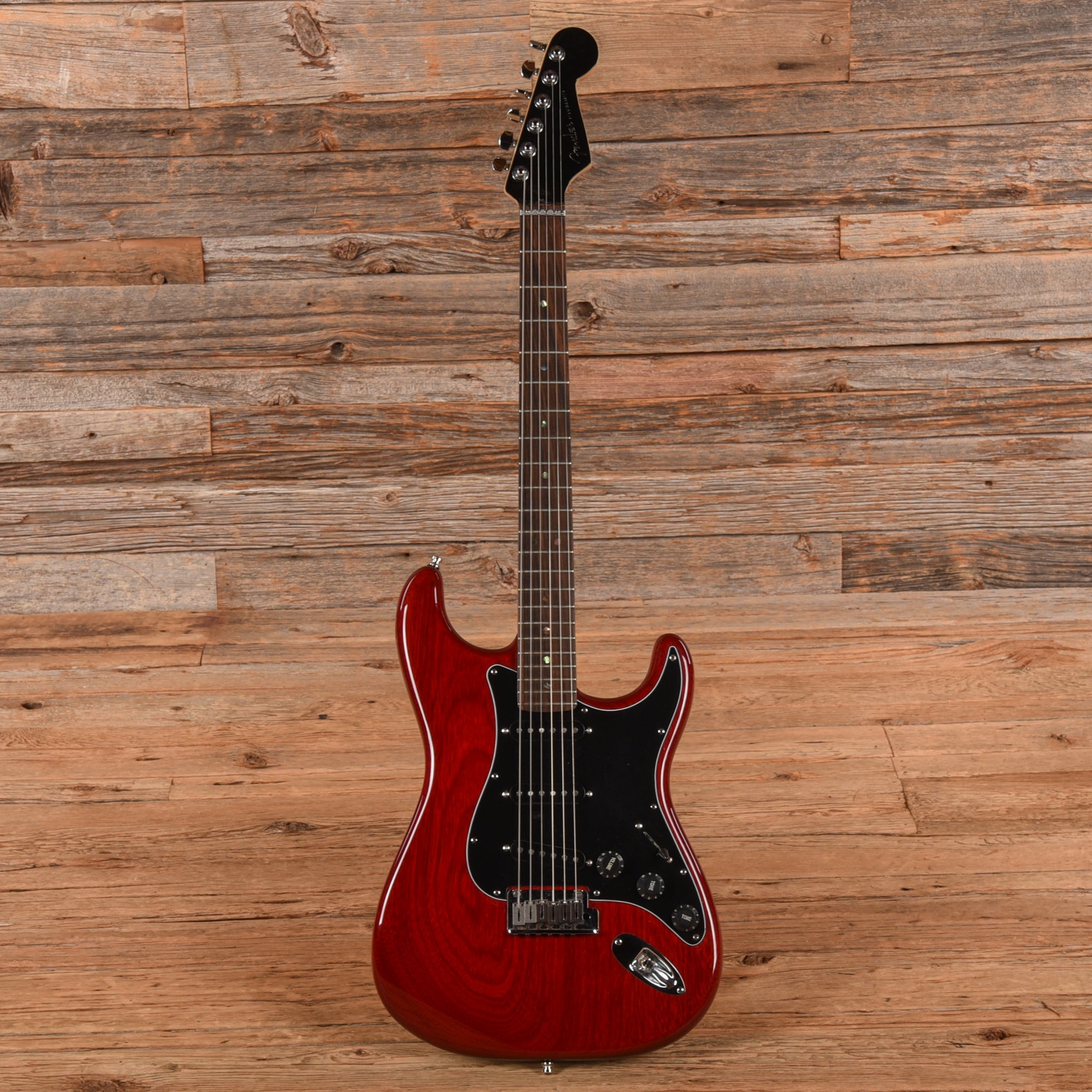 Fender American Select Stratocaster HSS Crimson Red Transparent 2007