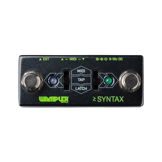 Wampler Syntax Expanded Rig Control Stompbox