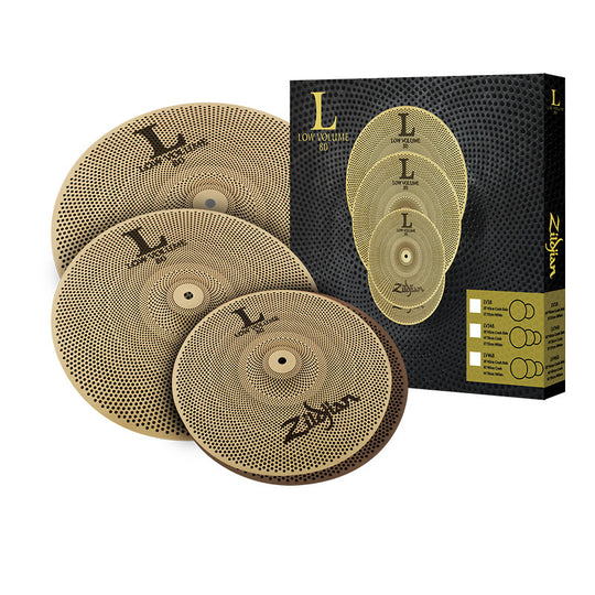 Zildjian L80 Low Volume Cymbal Box Set (14/16/18)