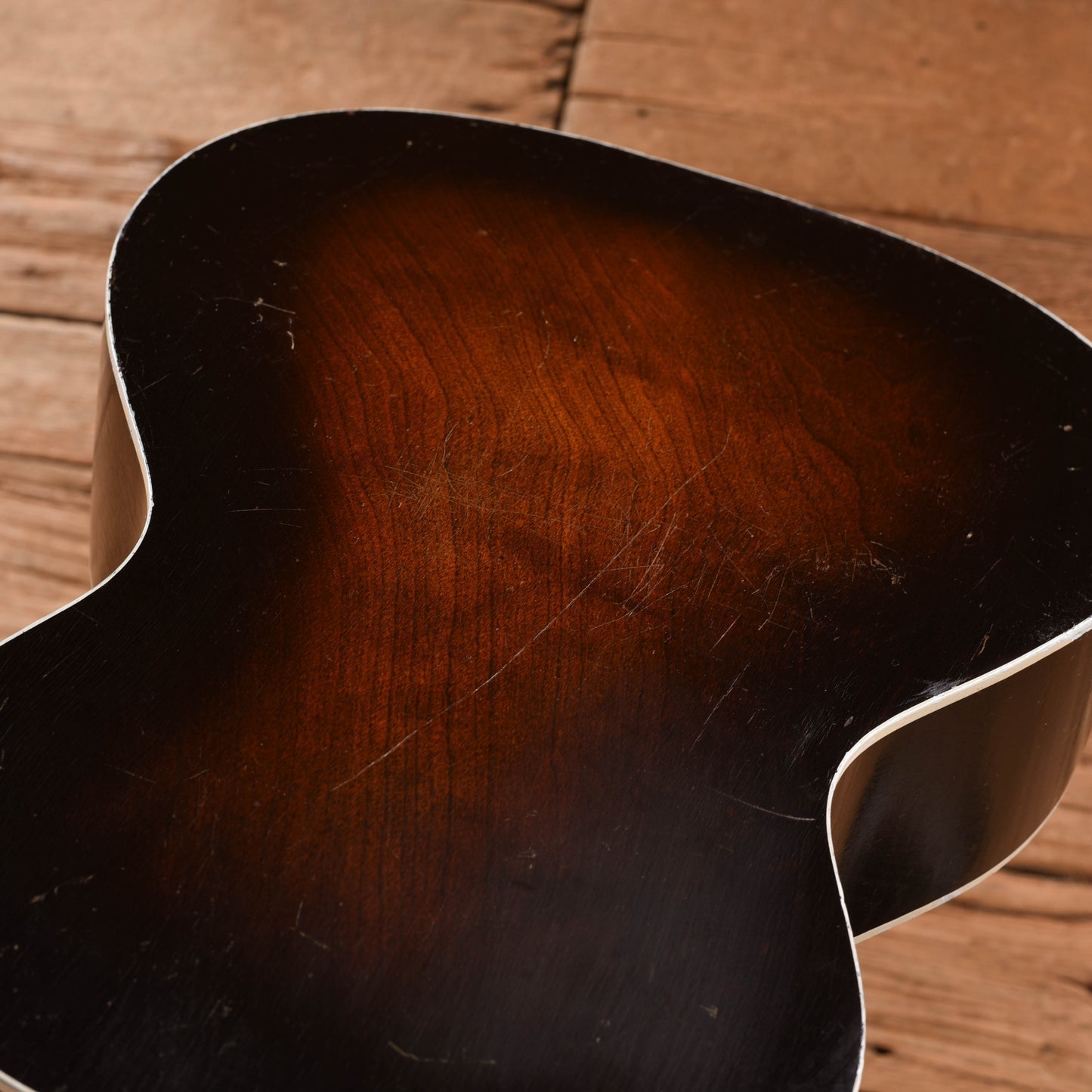 Oahu Parlor Sunburst Acoustic Guitars
