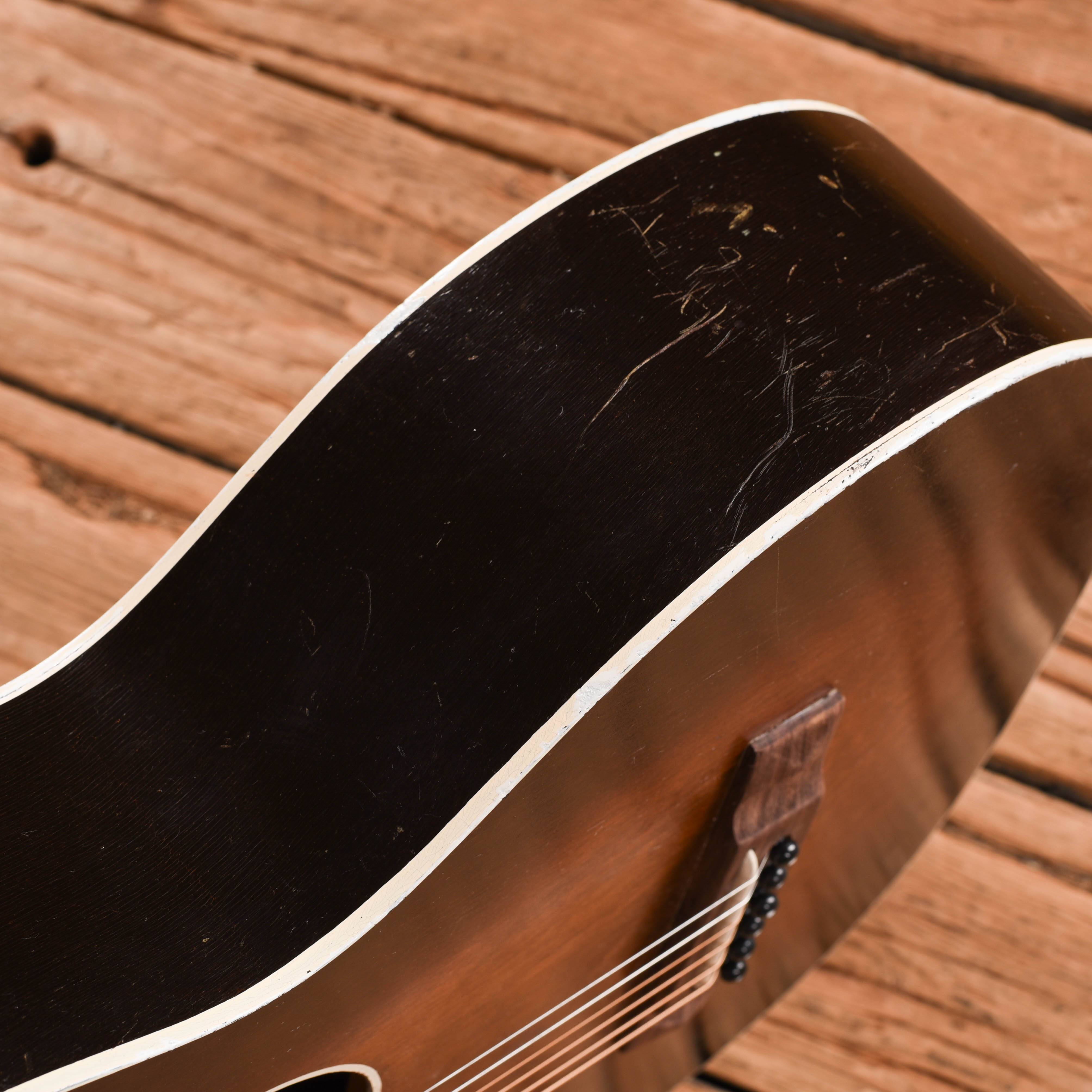 Oahu Parlor Sunburst Acoustic Guitars