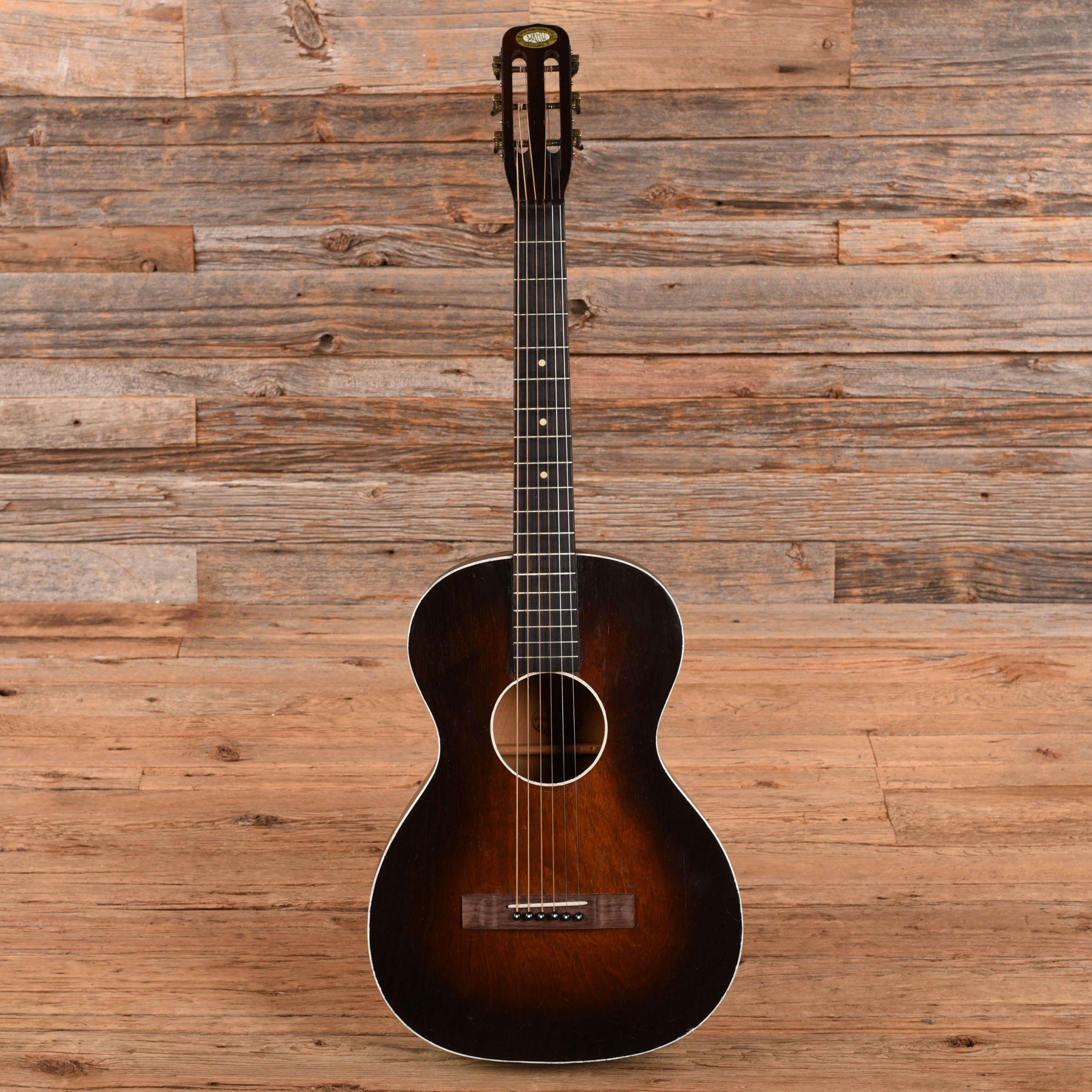 Oahu Parlor Sunburst Acoustic Guitars