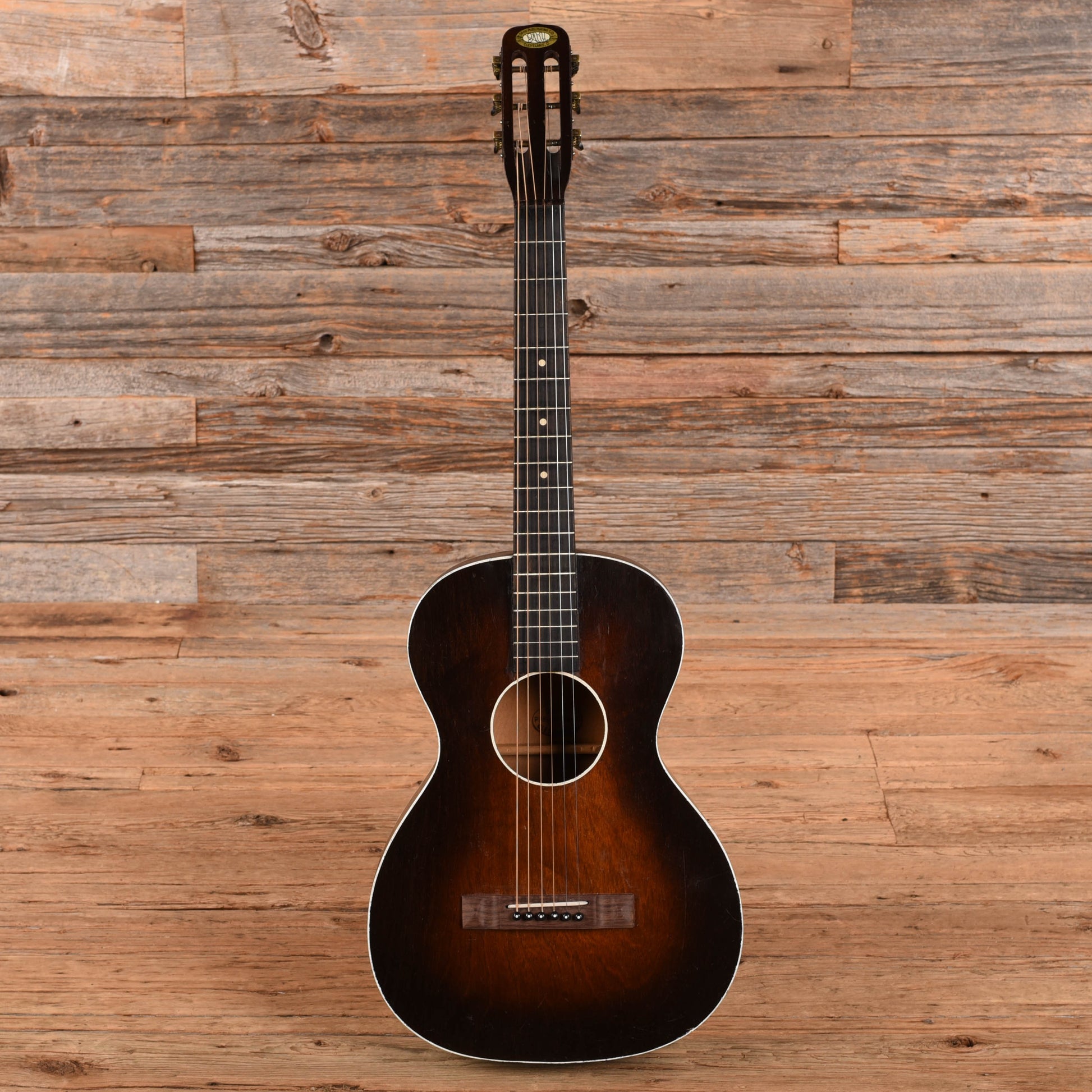 Oahu Parlor Sunburst Acoustic Guitars