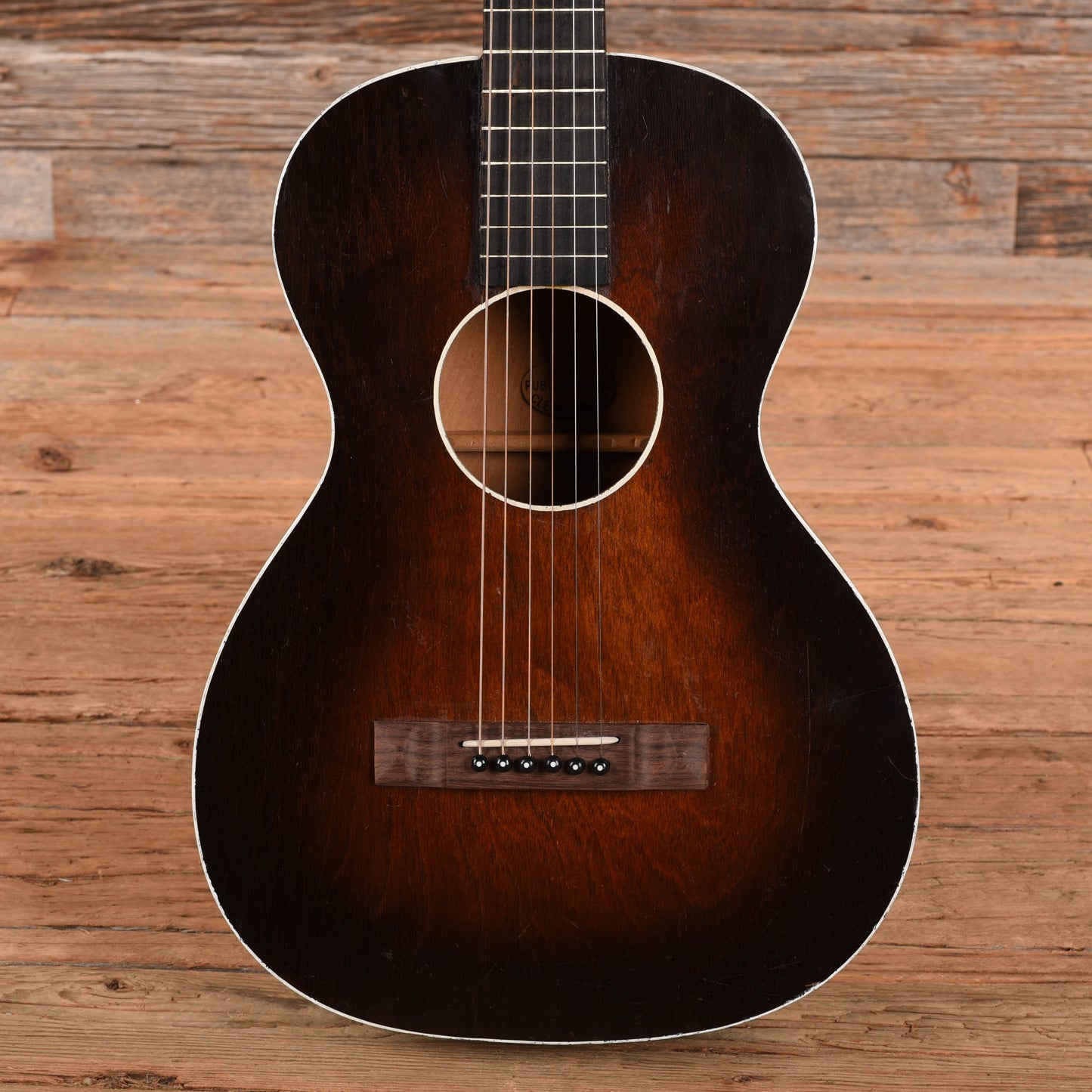 Oahu Parlor Sunburst Acoustic Guitars