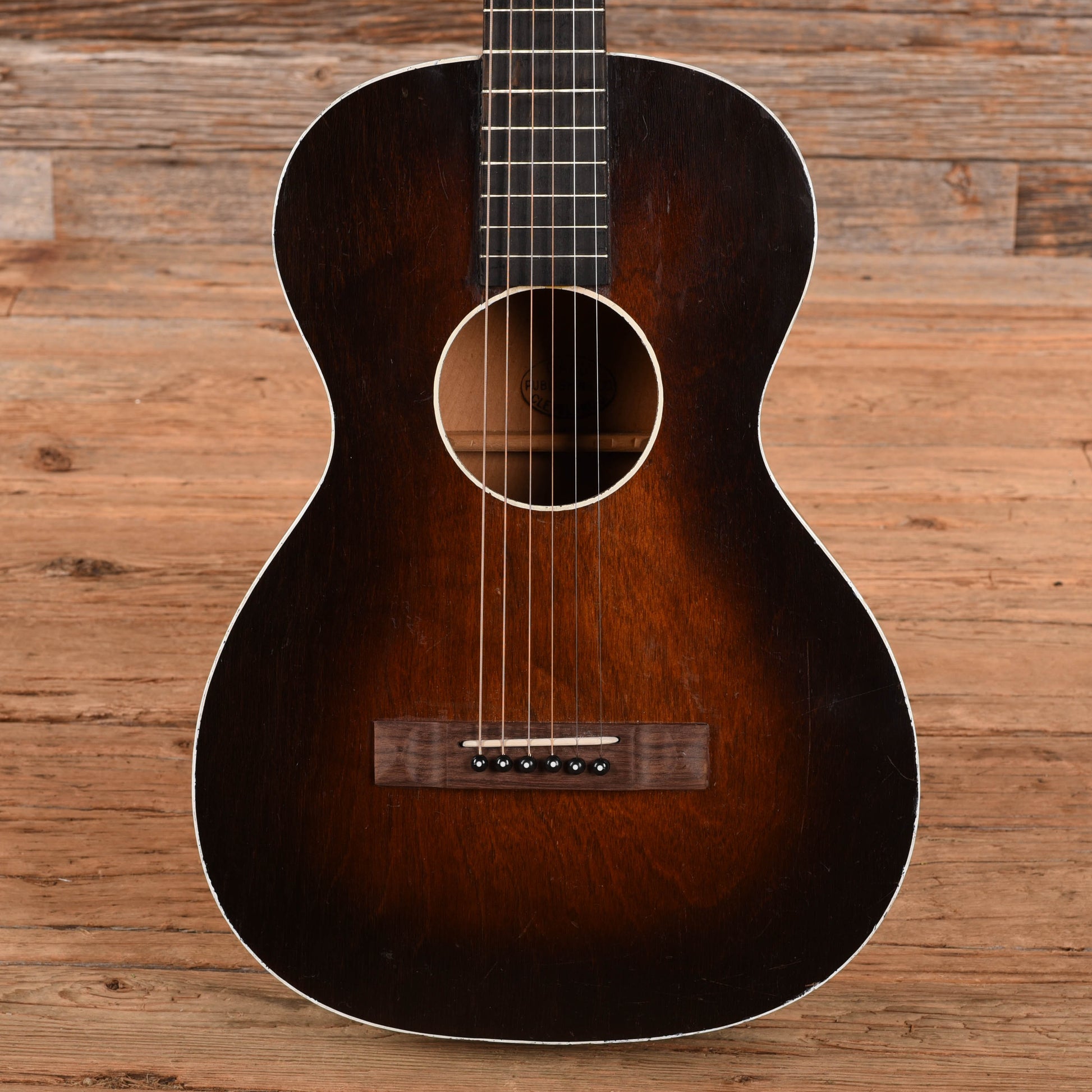Oahu Parlor Sunburst Acoustic Guitars