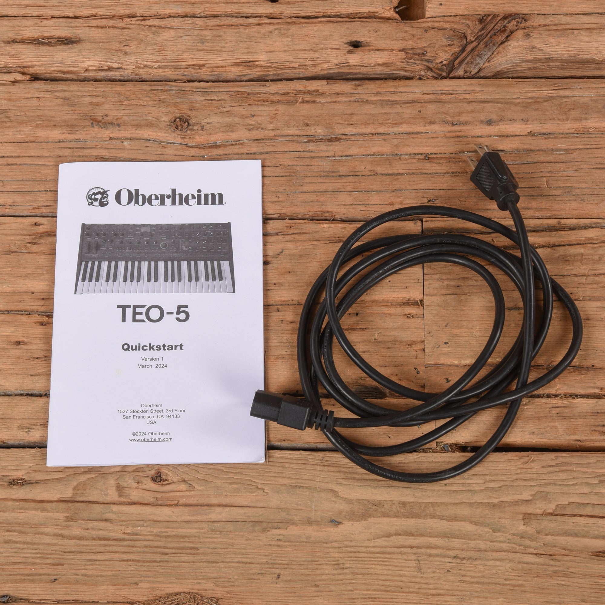 Oberheim TEO-5 44-Key 5-Voice Synthesizer Keyboards and Synths / Synths / Analog Synths