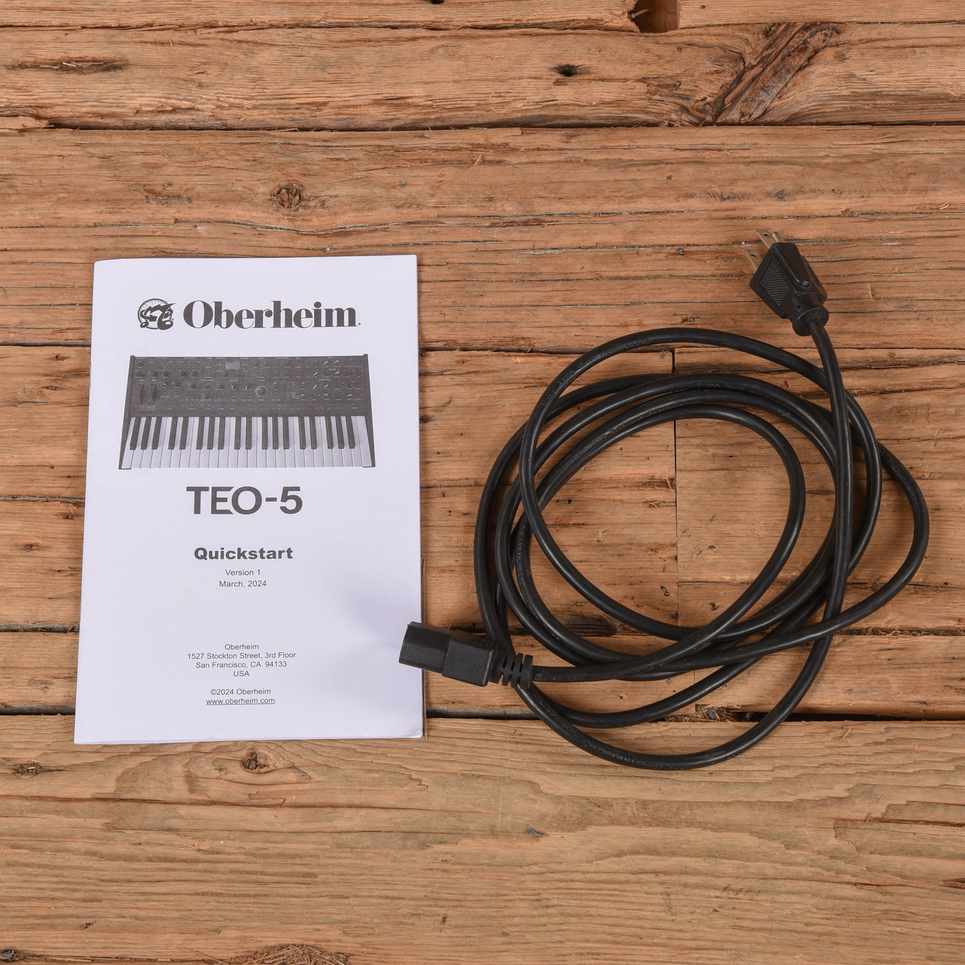 Oberheim TEO-5 44-Key 5-Voice Synthesizer Keyboards and Synths / Synths / Analog Synths