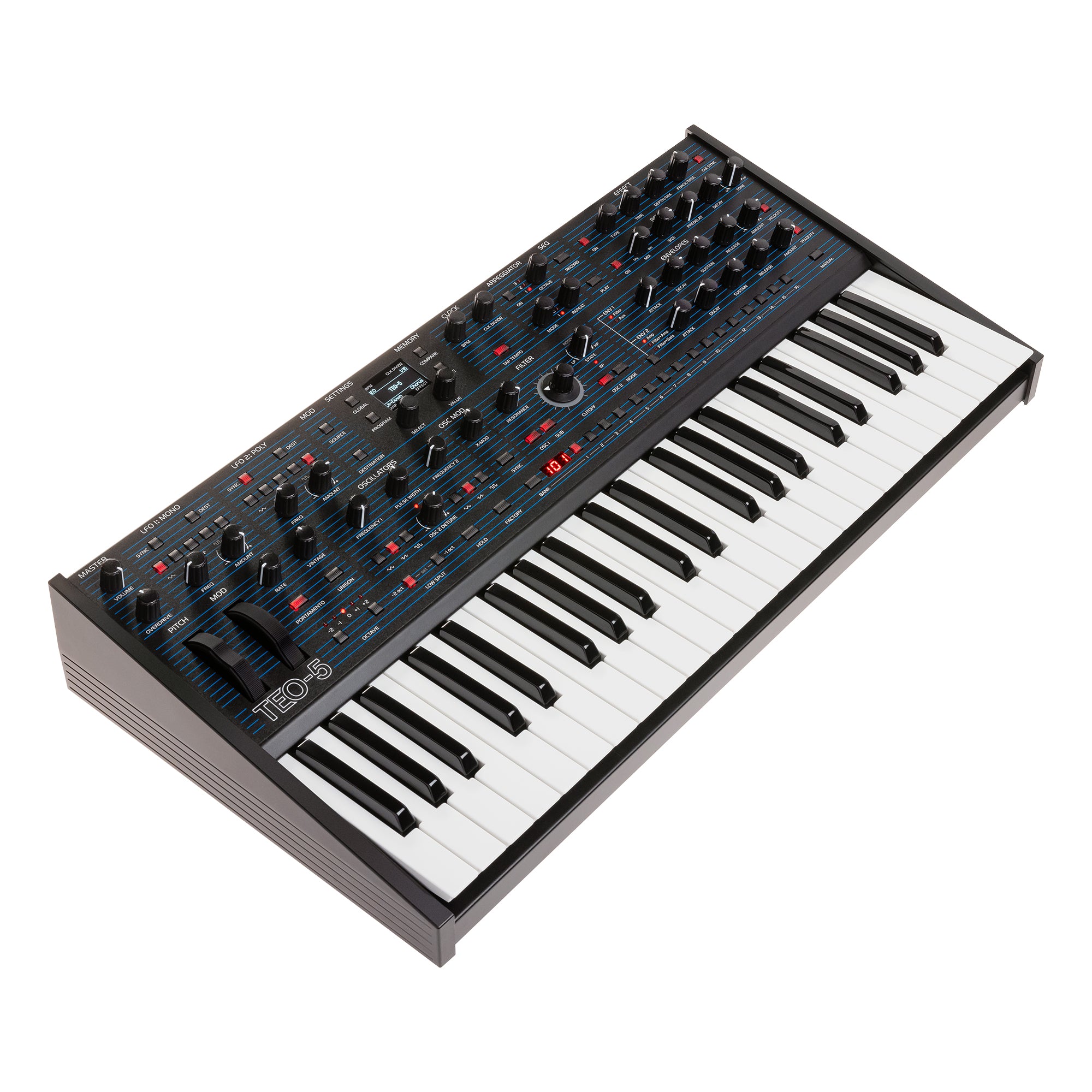 Oberheim TEO-5 5-Voice Analog Synthesizer Keyboards and Synths / Synths / Analog Synths