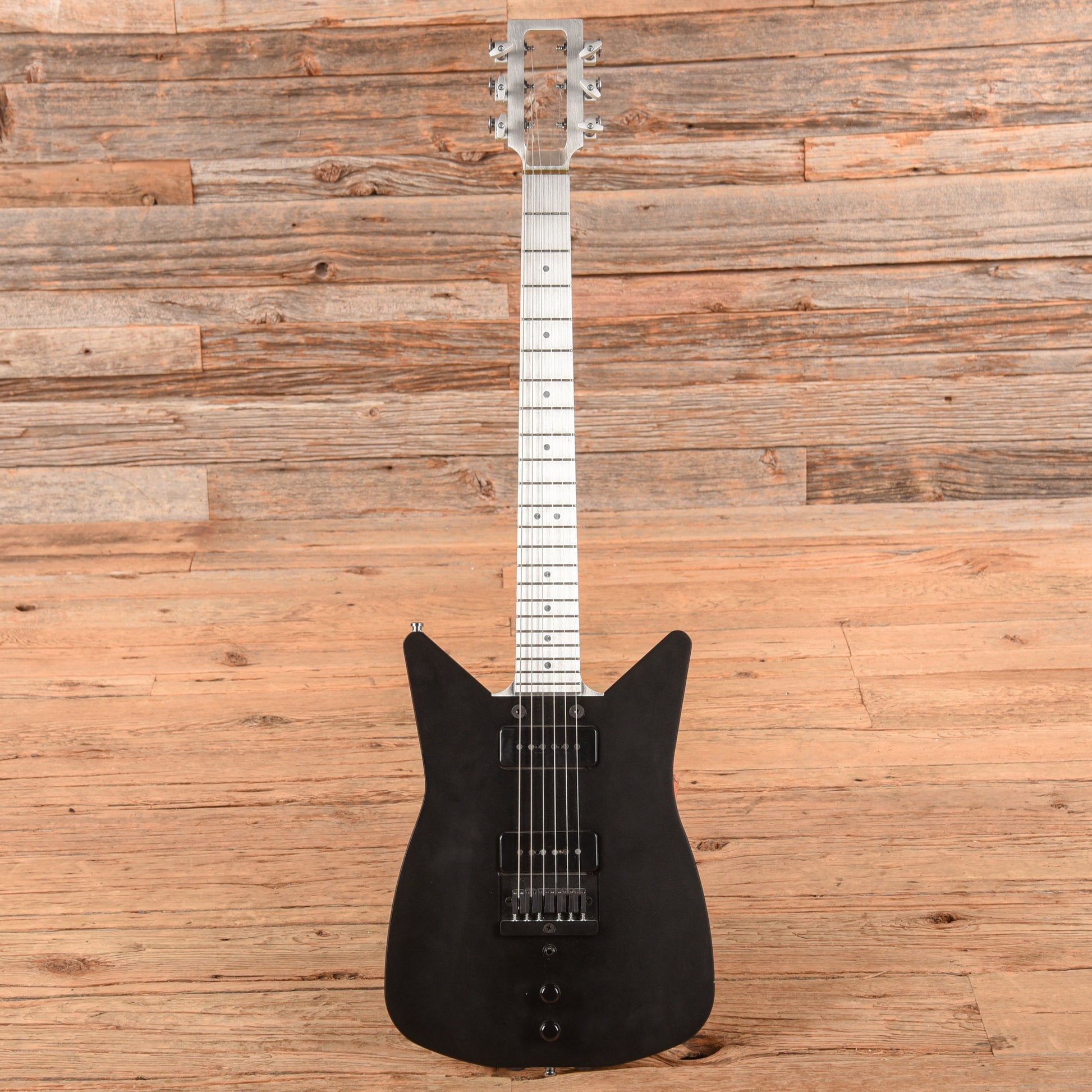 Obstructures 0.750b Machined Aluminum Electric Guitar Black Electric Guitars / Solid Body