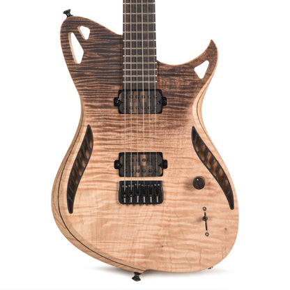 OD Guitars Athena Maple/Swamp Ash Satin Matte Antique Brown Wash w/ Bare Knuckle Polypaf Pickups Electric Guitars / Solid Body