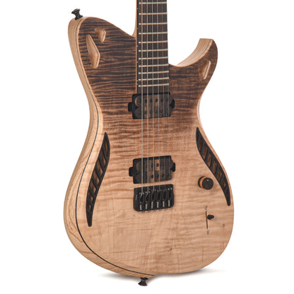 OD Guitars Athena Maple/Swamp Ash Satin Matte Antique Brown Wash w/ Bare Knuckle Polypaf Pickups Electric Guitars / Solid Body