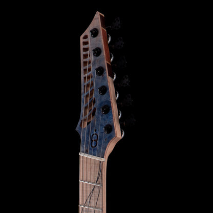 OD Venus Satin Matte Blue Mid Burst w/Bare Knuckle Silo Humbuckers