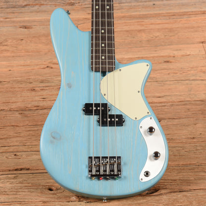Offbeat Guitars Shelby Bass Blue Bass Guitars / 4-String