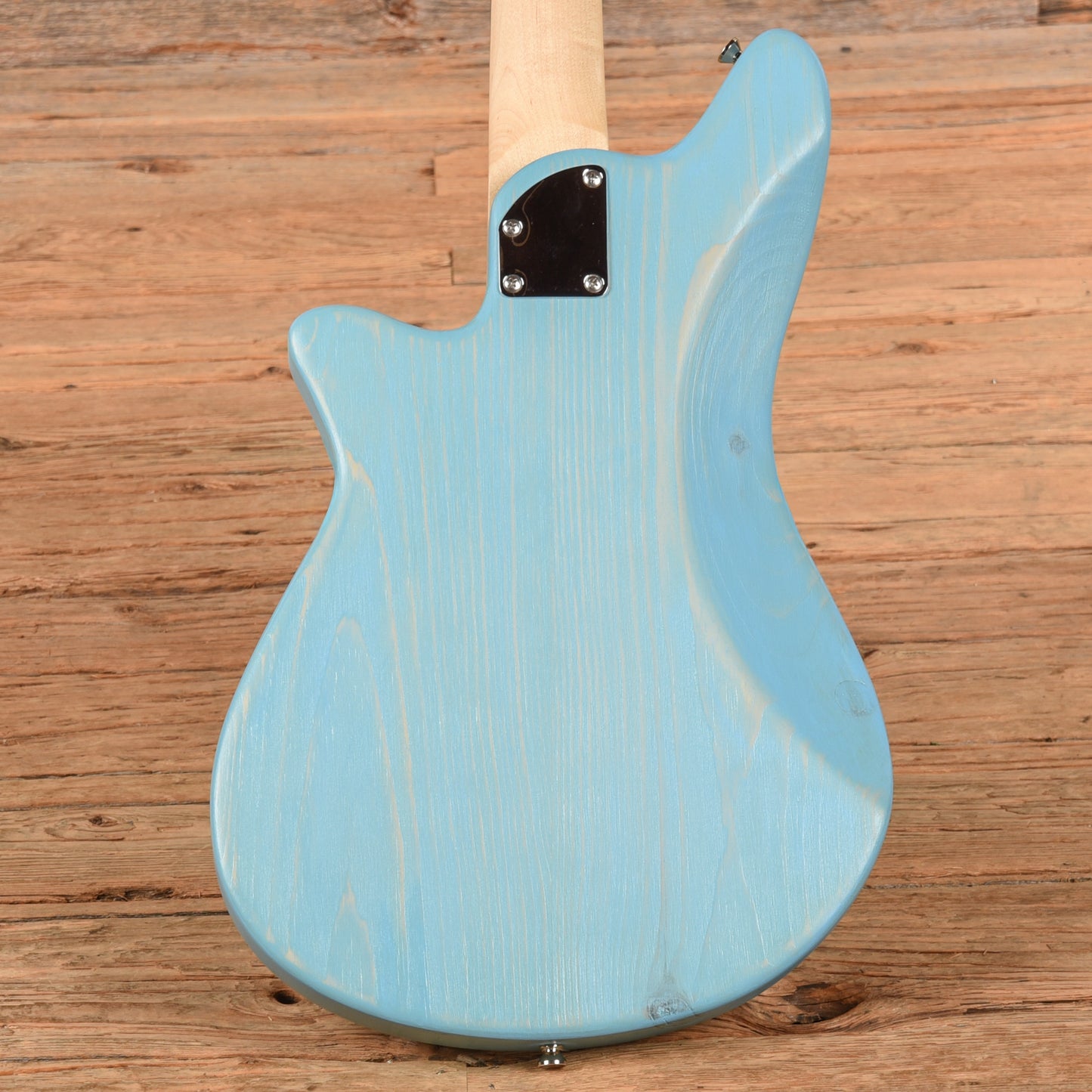 Offbeat Guitars Shelby Bass Blue Bass Guitars / 4-String